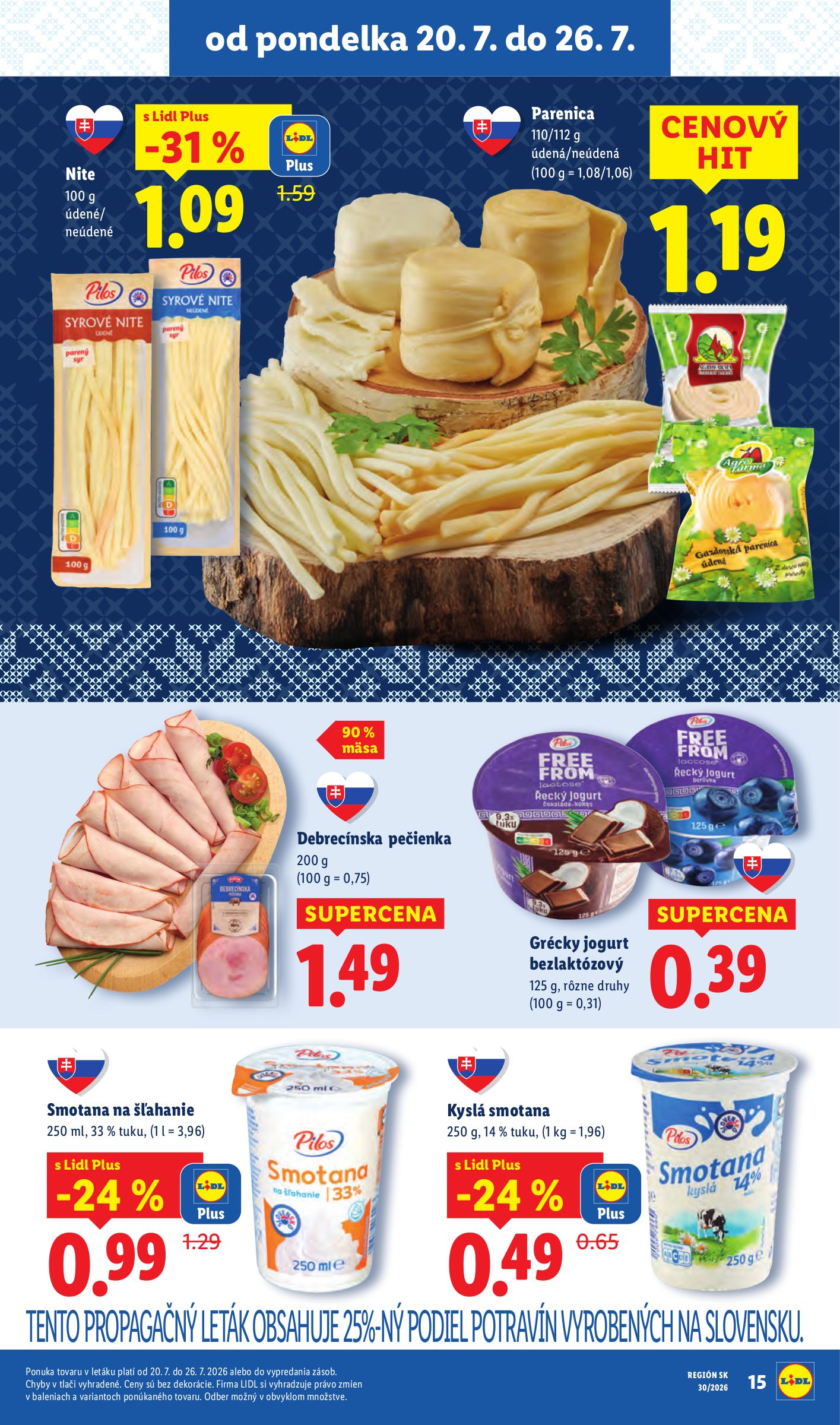 lidl - Nový Lidl leták od pondelka, 20.07.2026 do nedele, 26.07.2026 - page: 27