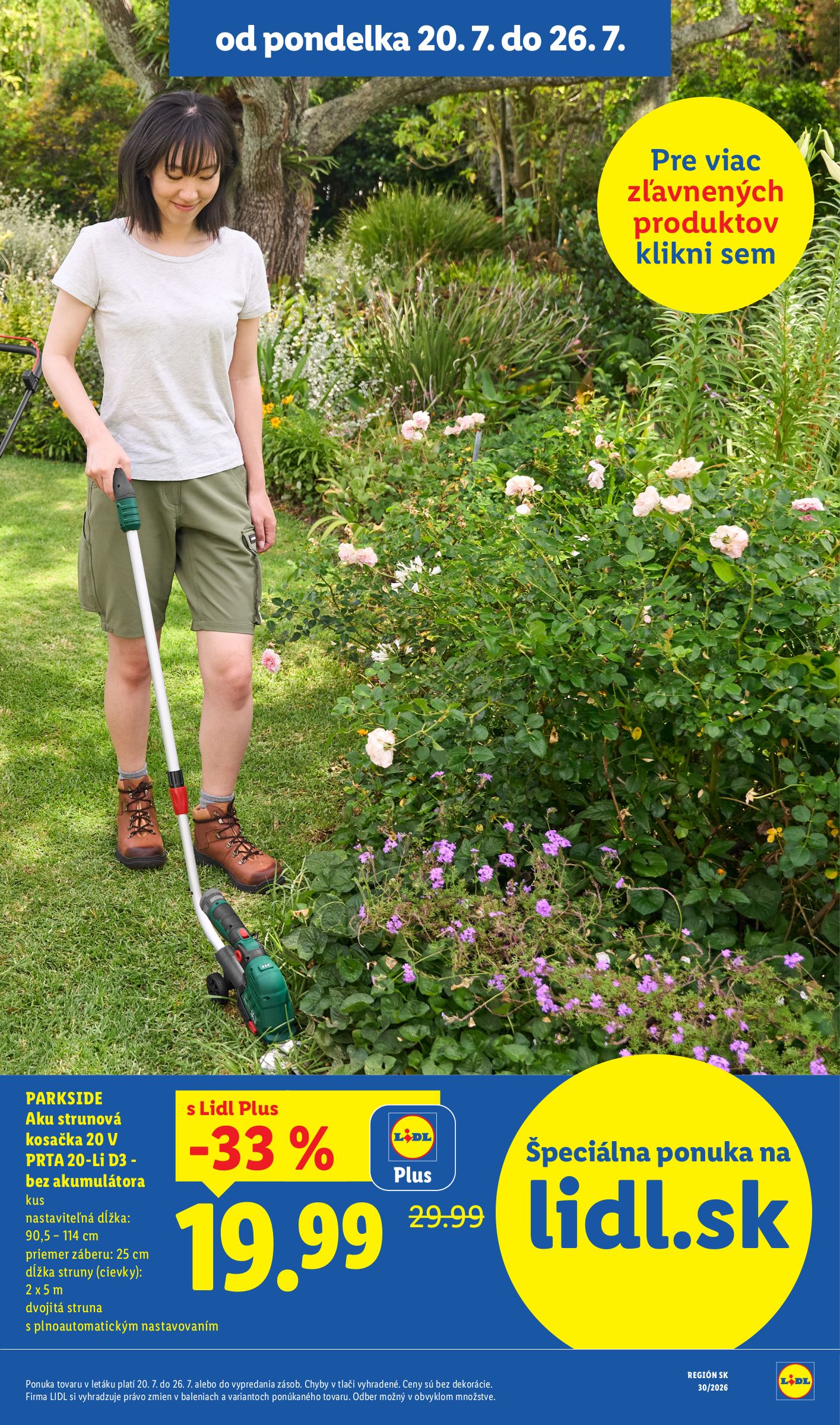 lidl - Nový Lidl leták od pondelka, 20.07.2026 do nedele, 26.07.2026 - page: 7