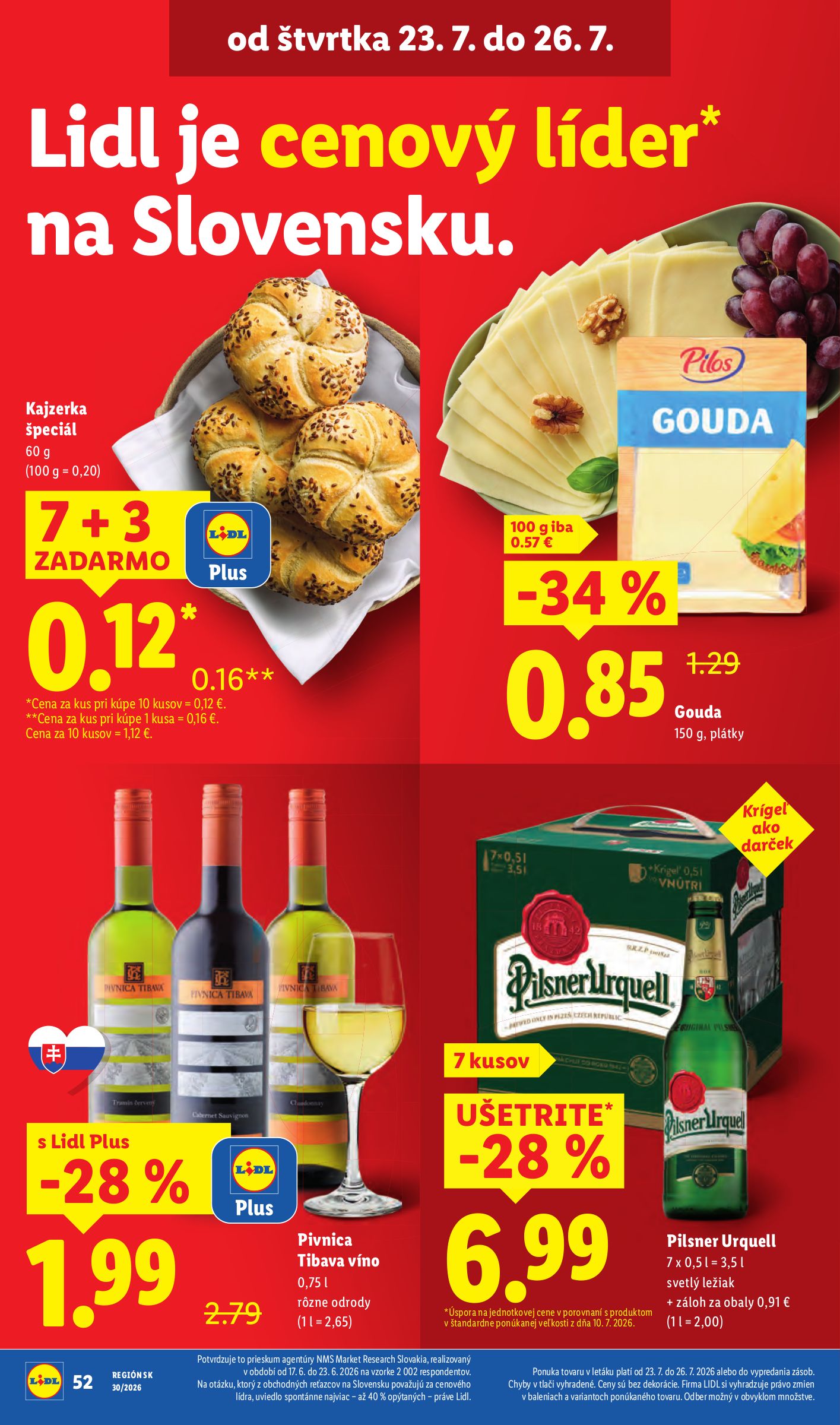 lidl - Nový Lidl leták od pondelka, 20.07.2026 do nedele, 26.07.2026 - page: 71