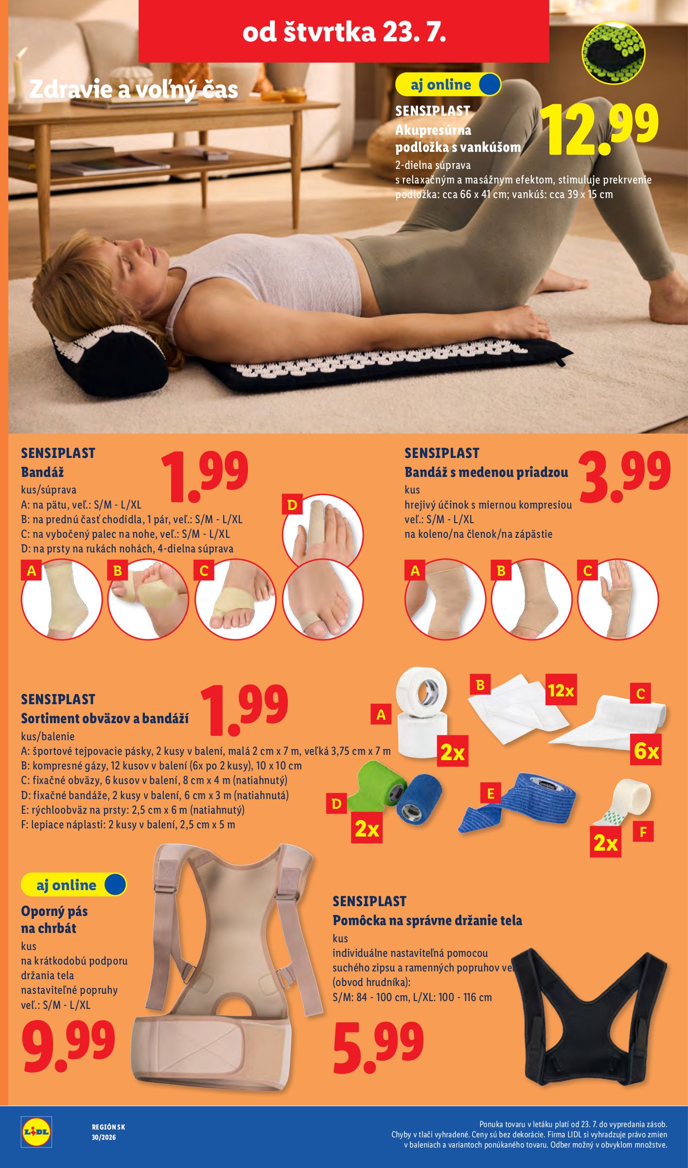 lidl - Nový Lidl leták od pondelka, 20.07.2026 do nedele, 26.07.2026 - page: 98