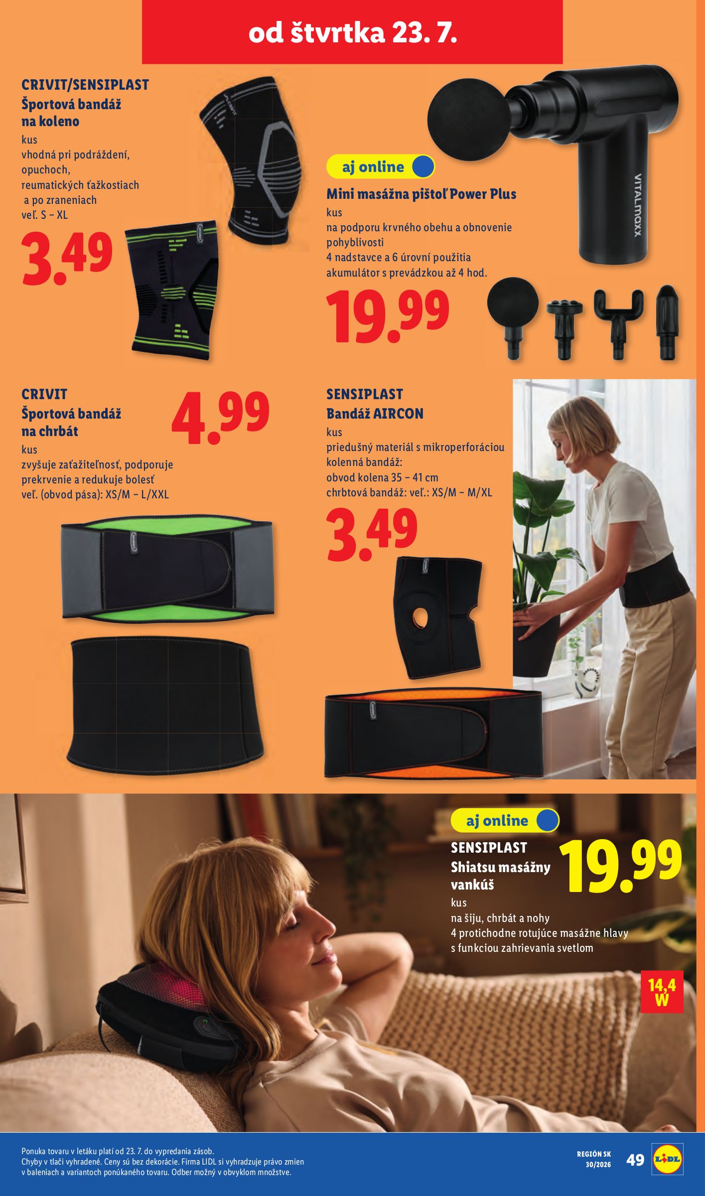 lidl - Nový Lidl leták od pondelka, 20.07.2026 do nedele, 26.07.2026 - page: 97