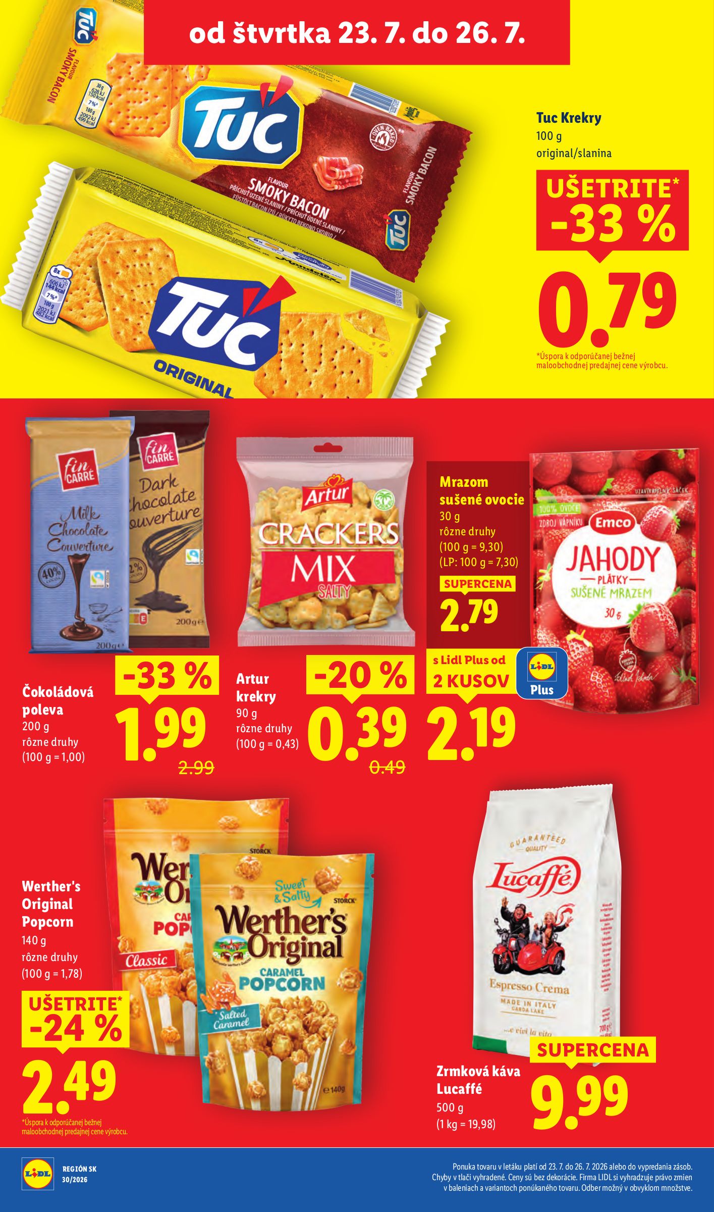 lidl - Nový Lidl leták od pondelka, 20.07.2026 do nedele, 26.07.2026 - page: 84