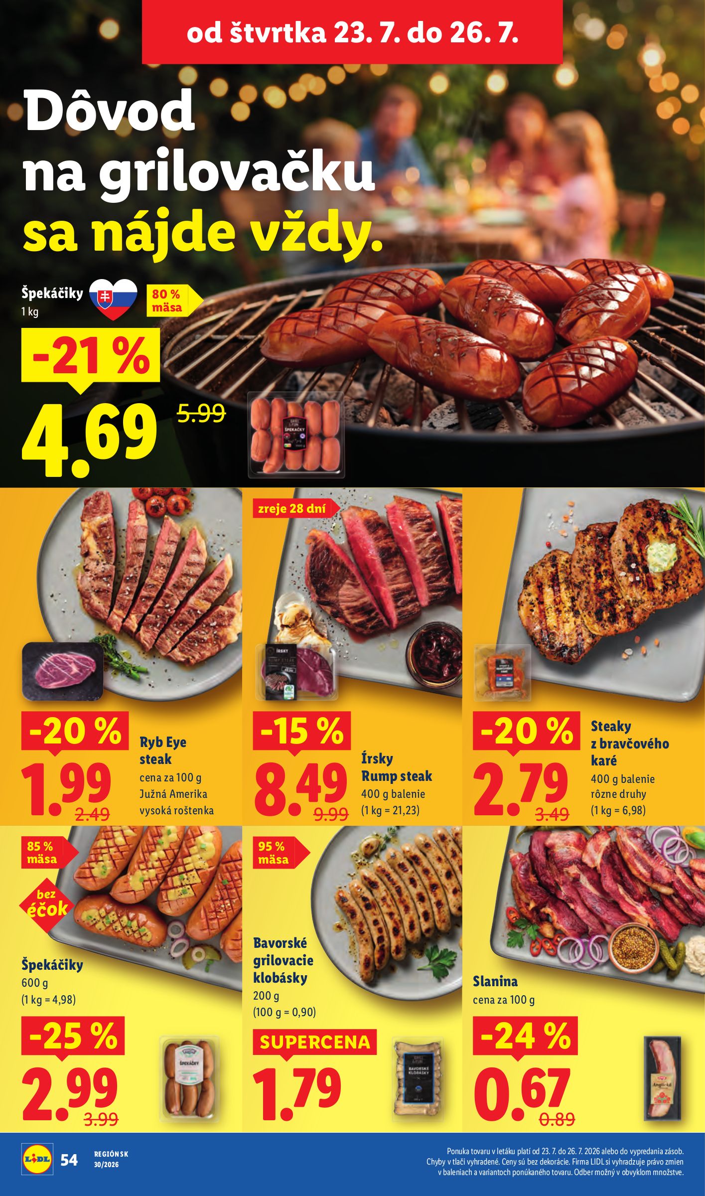 lidl - Nový Lidl leták od pondelka, 20.07.2026 do nedele, 26.07.2026 - page: 76