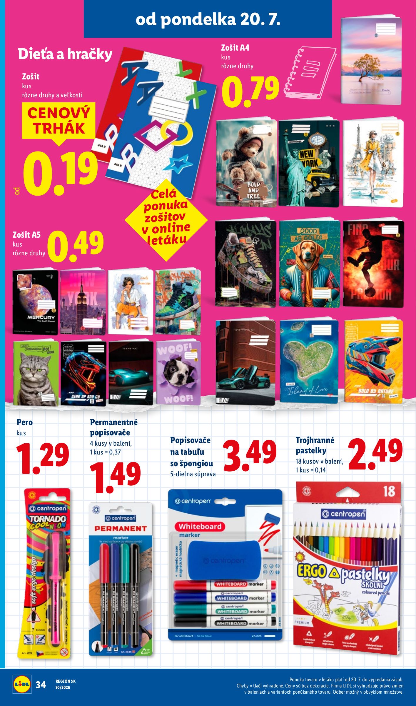 lidl - Nový Lidl leták od pondelka, 20.07.2026 do nedele, 26.07.2026 - page: 58