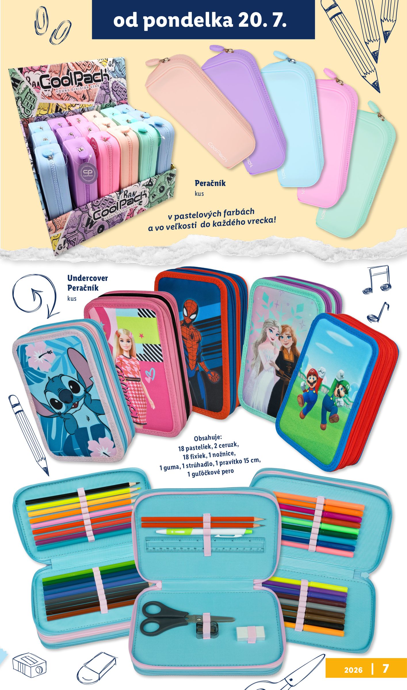 lidl - Nový Lidl - Back to school leták od pondelka, 20.07.2026 do stredy, 30.09.2026 - page: 7