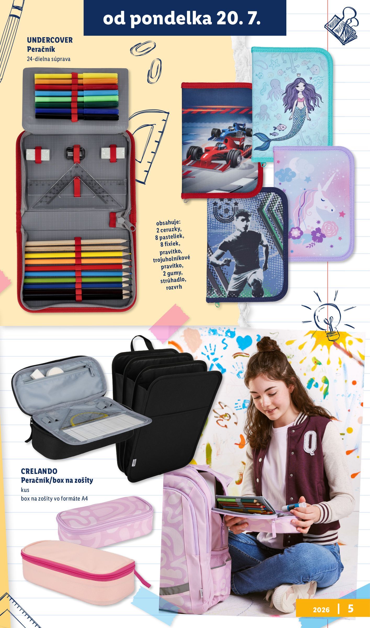 lidl - Nový Lidl - Back to school leták od pondelka, 20.07.2026 do stredy, 30.09.2026 - page: 5
