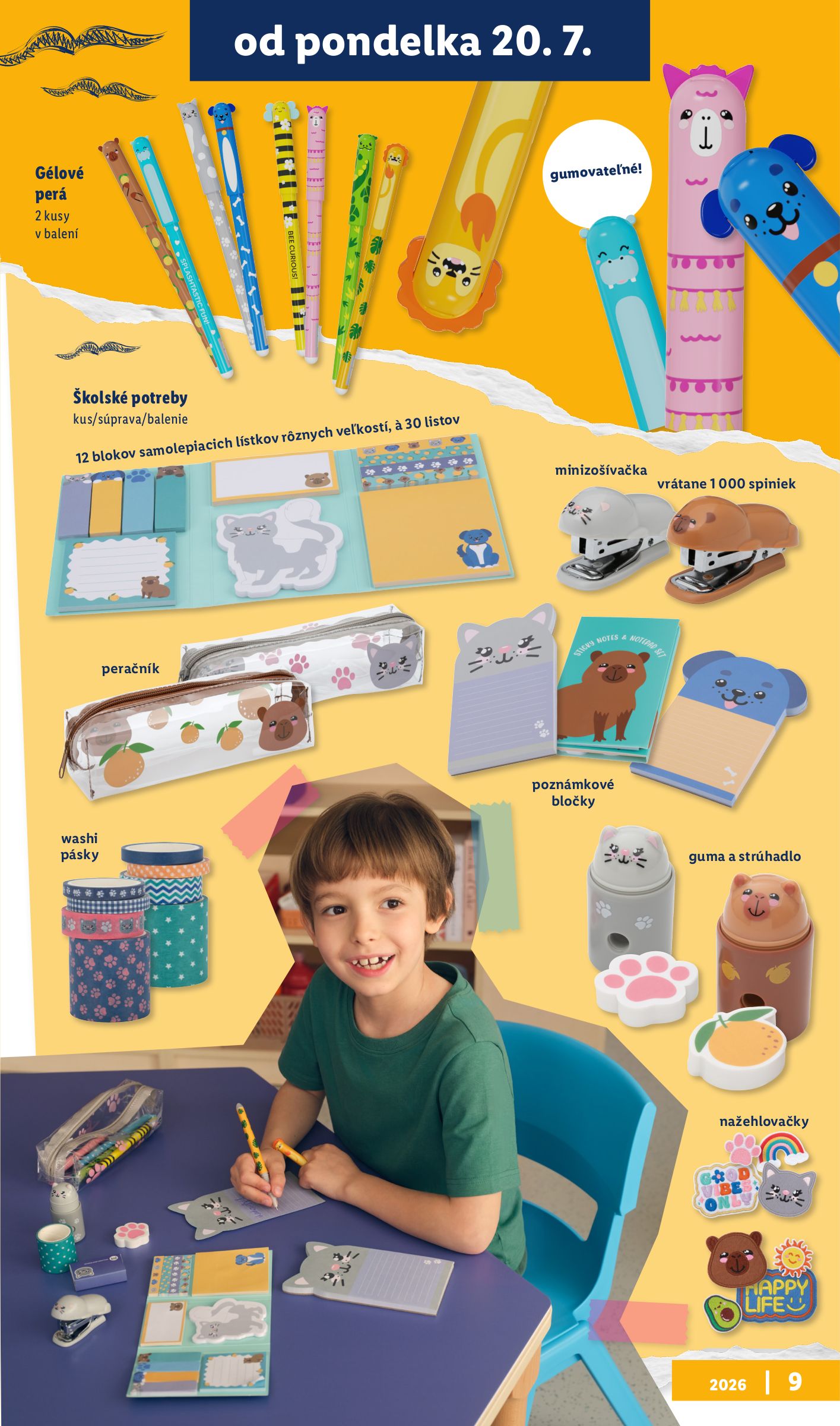 lidl - Nový Lidl - Back to school leták od pondelka, 20.07.2026 do stredy, 30.09.2026 - page: 9
