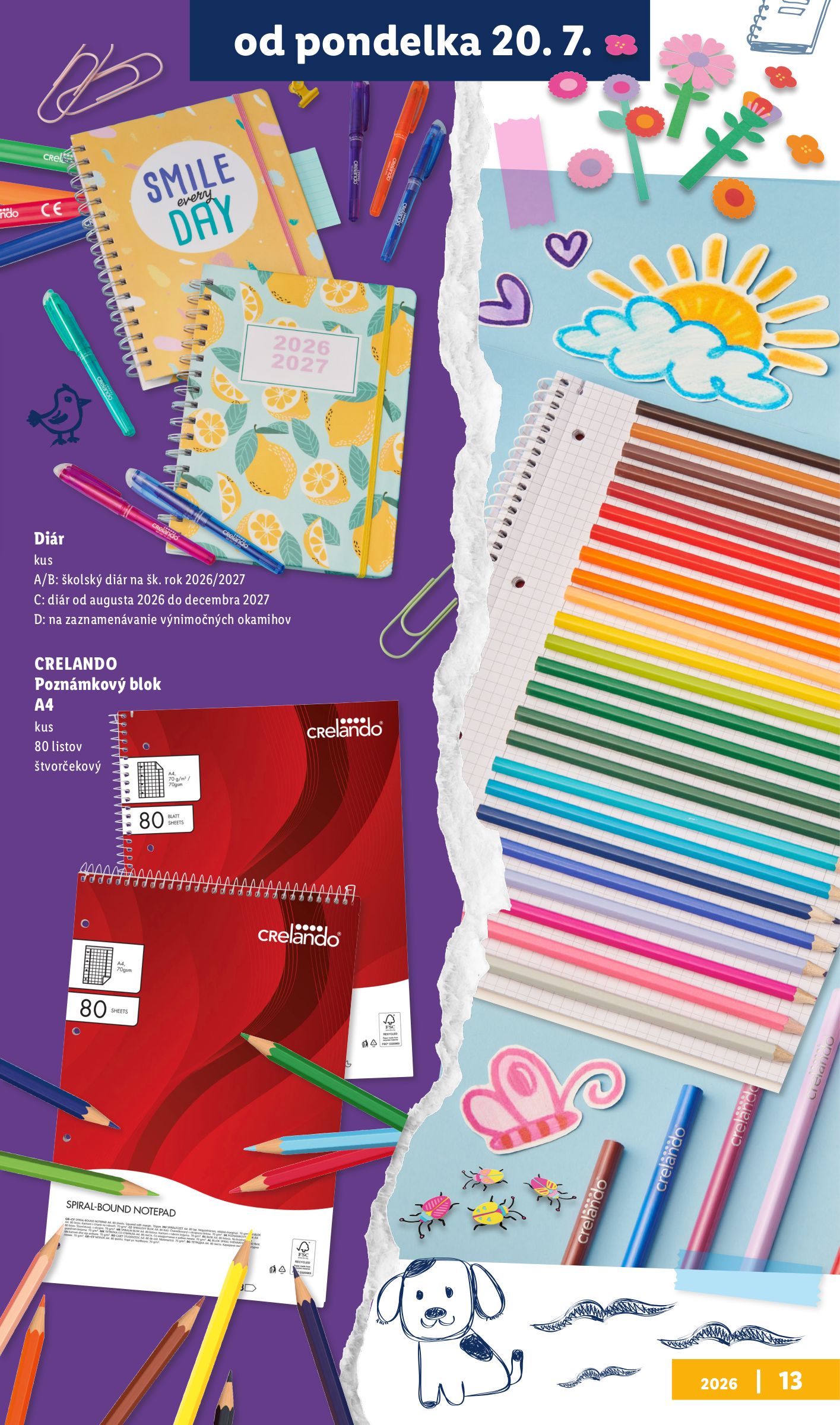 lidl - Nový Lidl - Back to school leták od pondelka, 20.07.2026 do stredy, 30.09.2026 - page: 13