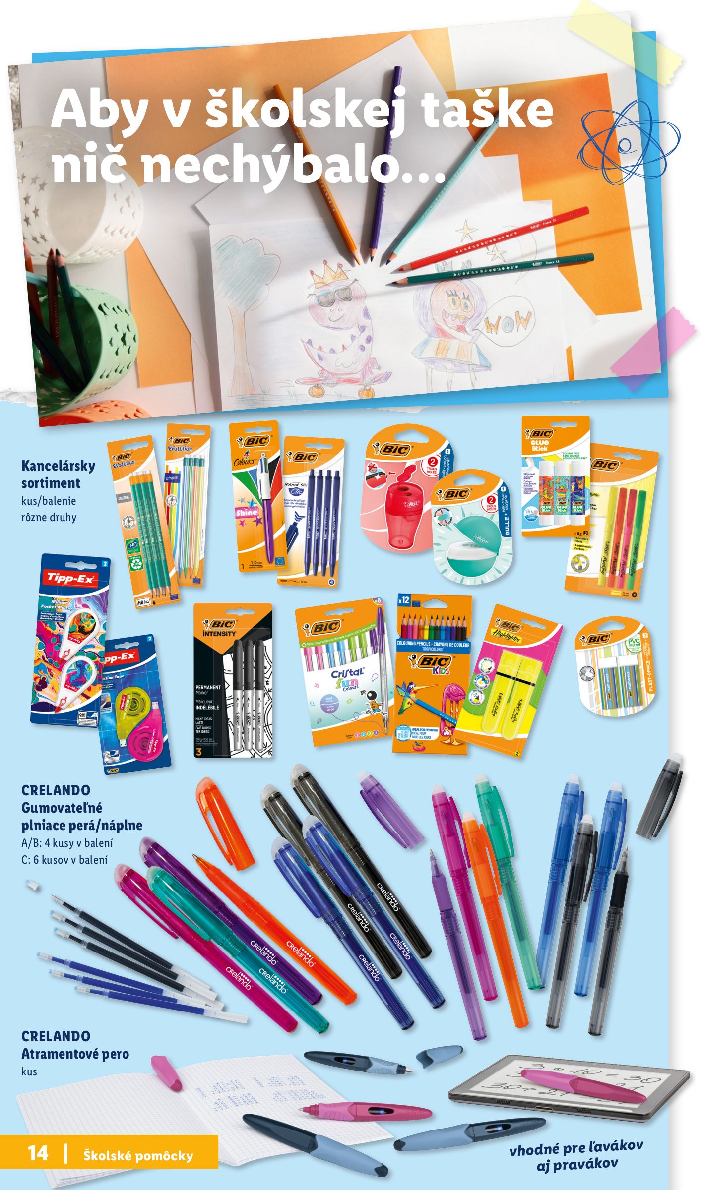 lidl - Nový Lidl - Back to school leták od pondelka, 20.07.2026 do stredy, 30.09.2026 - page: 14