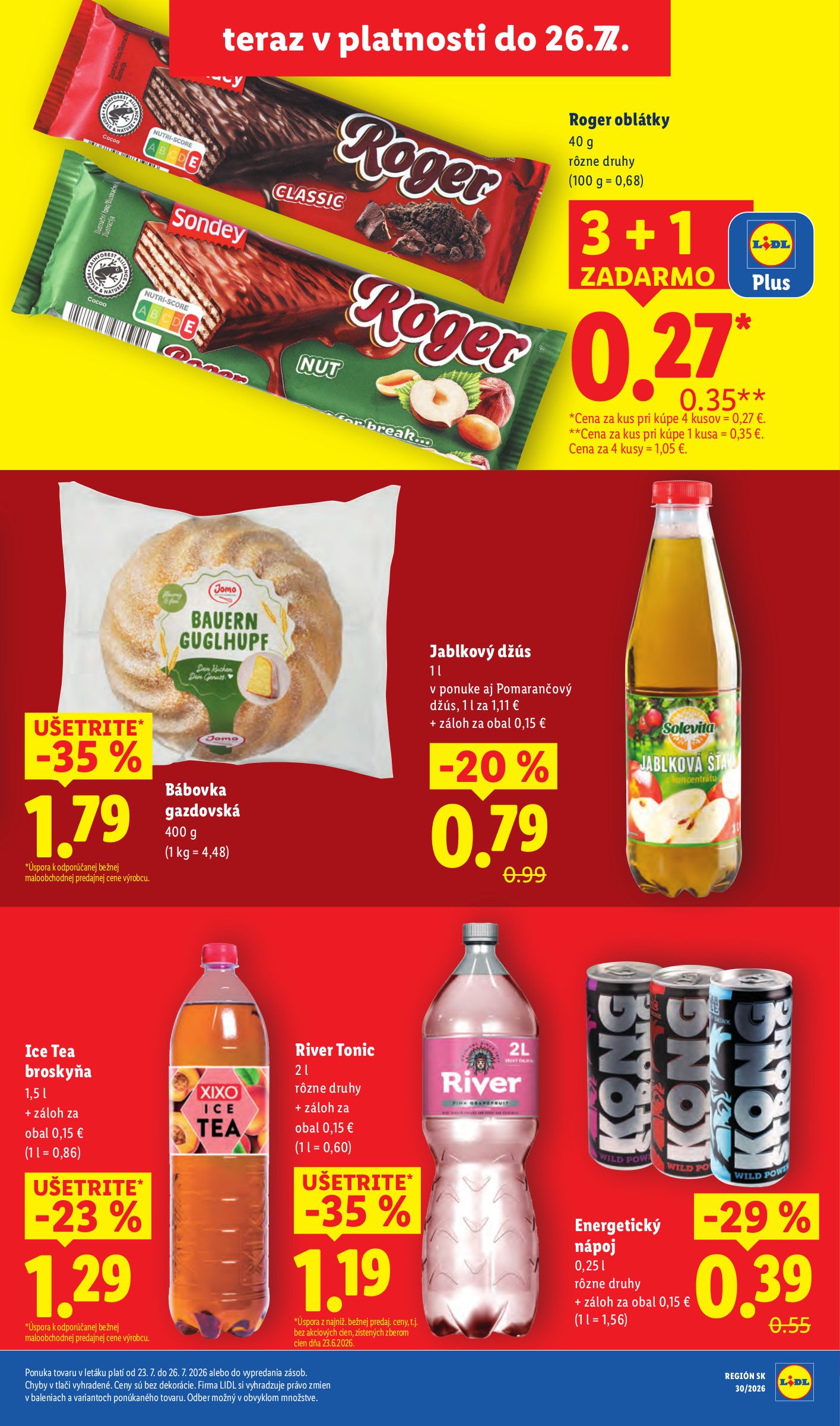 lidl - Aktuálny Lidl leták od pondelka, 20.07.2026 do nedele, 26.07.2026 - page: 35