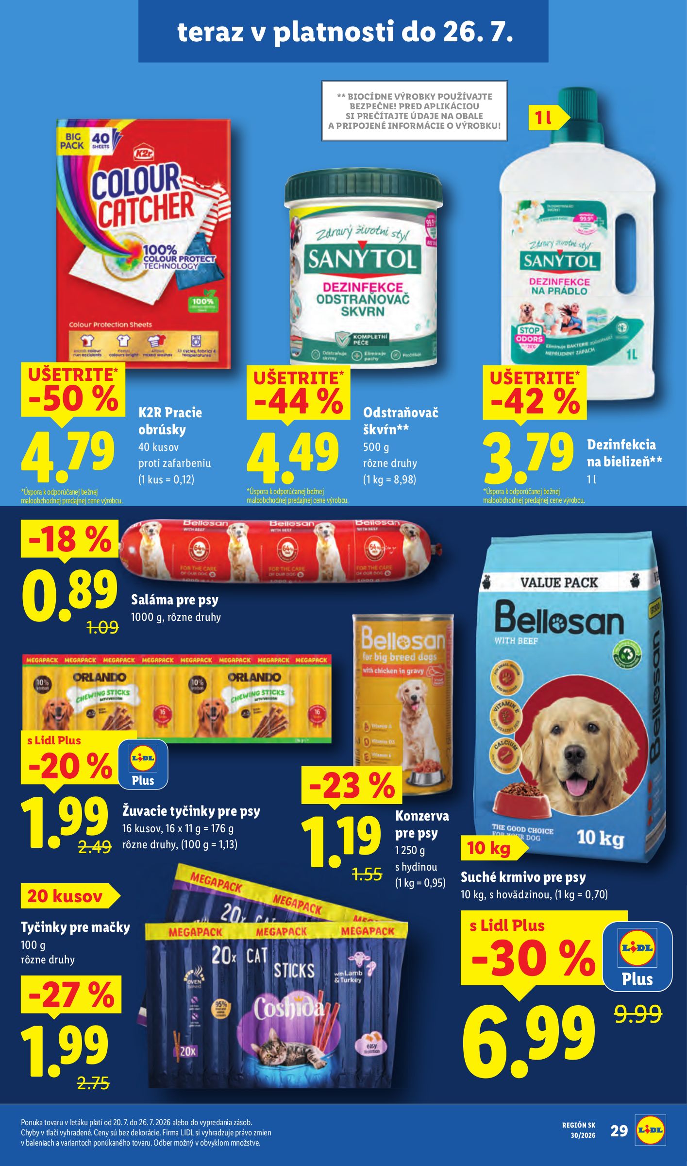 lidl - Aktuálny Lidl leták od pondelka, 20.07.2026 do nedele, 26.07.2026 - page: 69