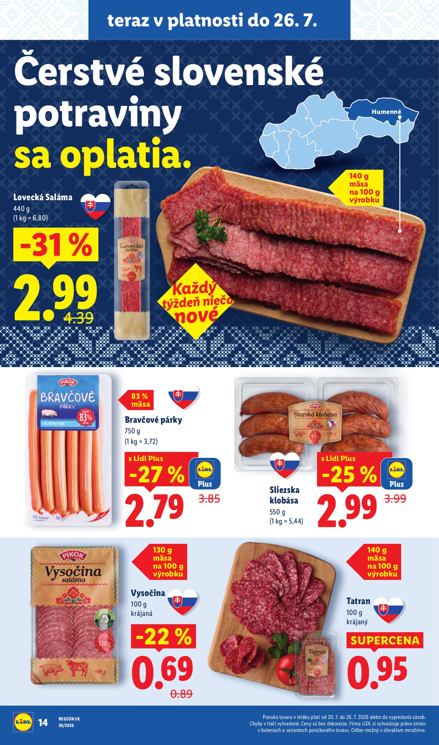 lidl - Aktuálny Lidl leták od pondelka, 20.07.2026 do nedele, 26.07.2026 - page: 46
