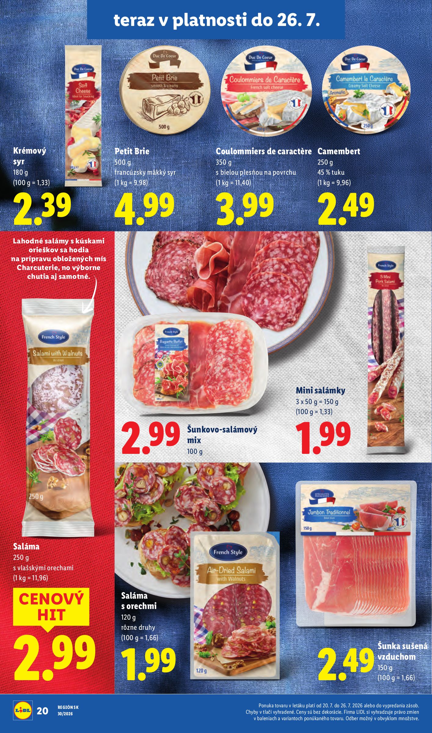 lidl - Aktuálny Lidl leták od pondelka, 20.07.2026 do nedele, 26.07.2026 - page: 54