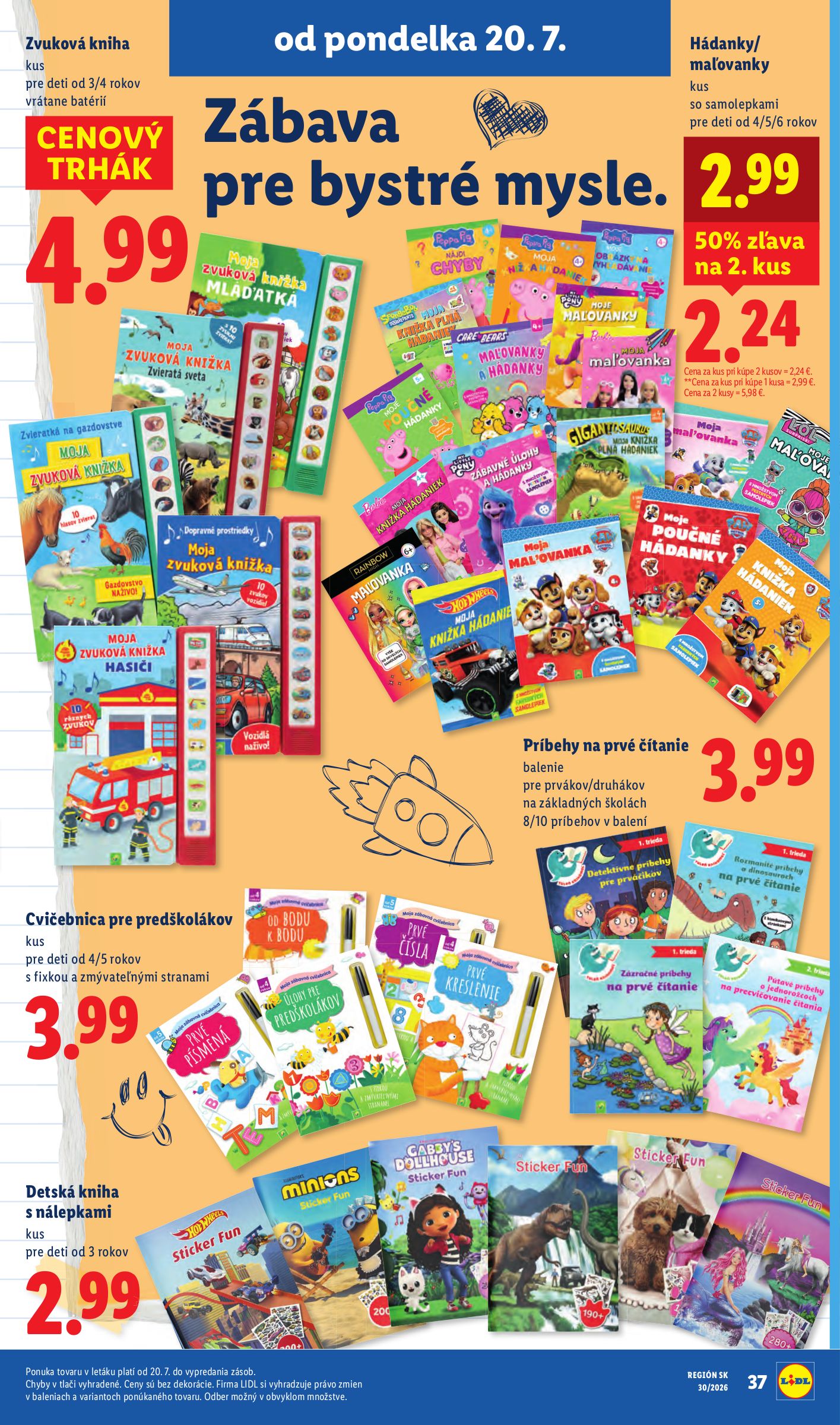 lidl - Aktuálny Lidl leták od pondelka, 20.07.2026 do nedele, 26.07.2026 - page: 97