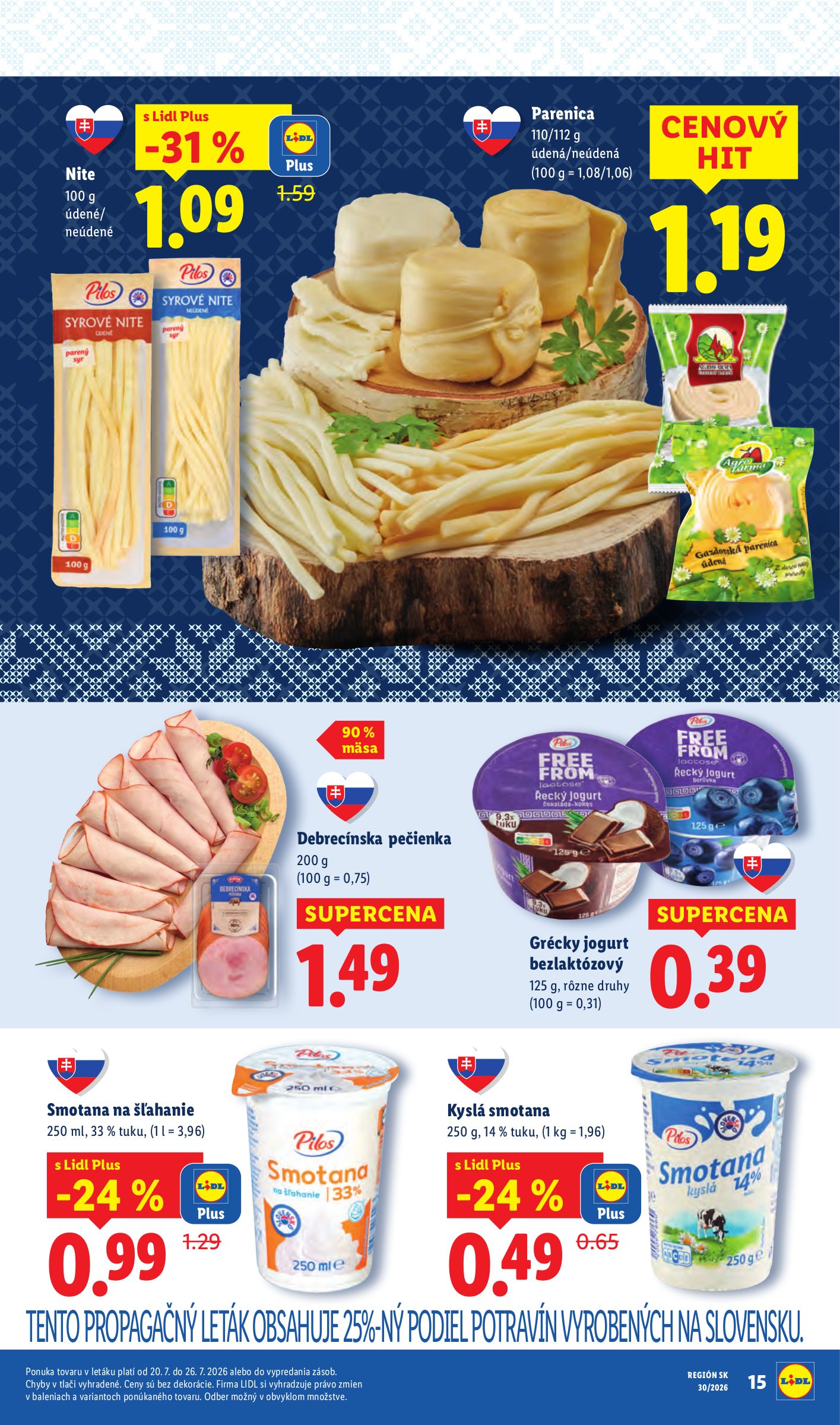 lidl - Aktuálny Lidl leták od pondelka, 20.07.2026 do nedele, 26.07.2026 - page: 47