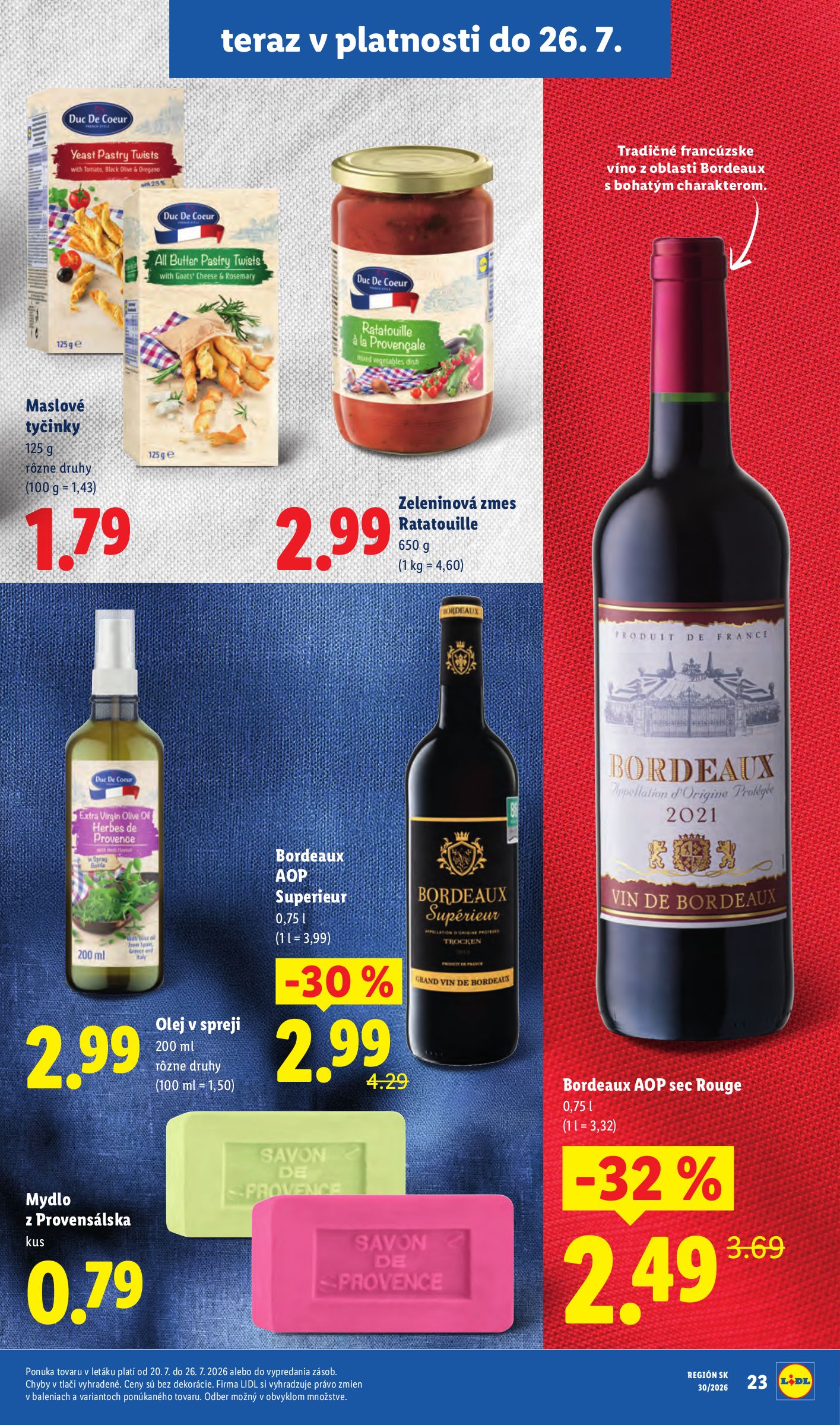 lidl - Aktuálny Lidl leták od pondelka, 20.07.2026 do nedele, 26.07.2026 - page: 58
