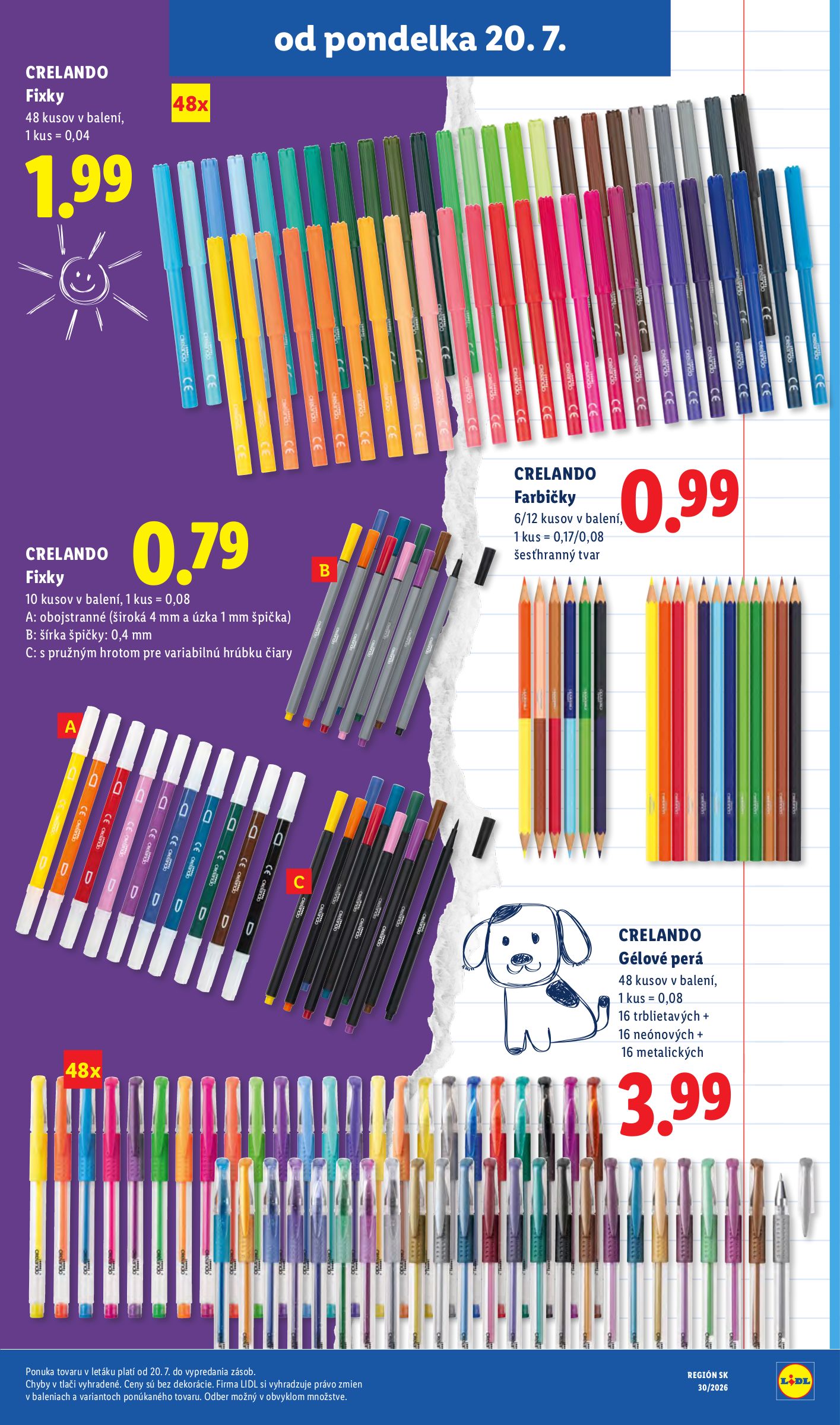 lidl - Aktuálny Lidl leták od pondelka, 20.07.2026 do nedele, 26.07.2026 - page: 95