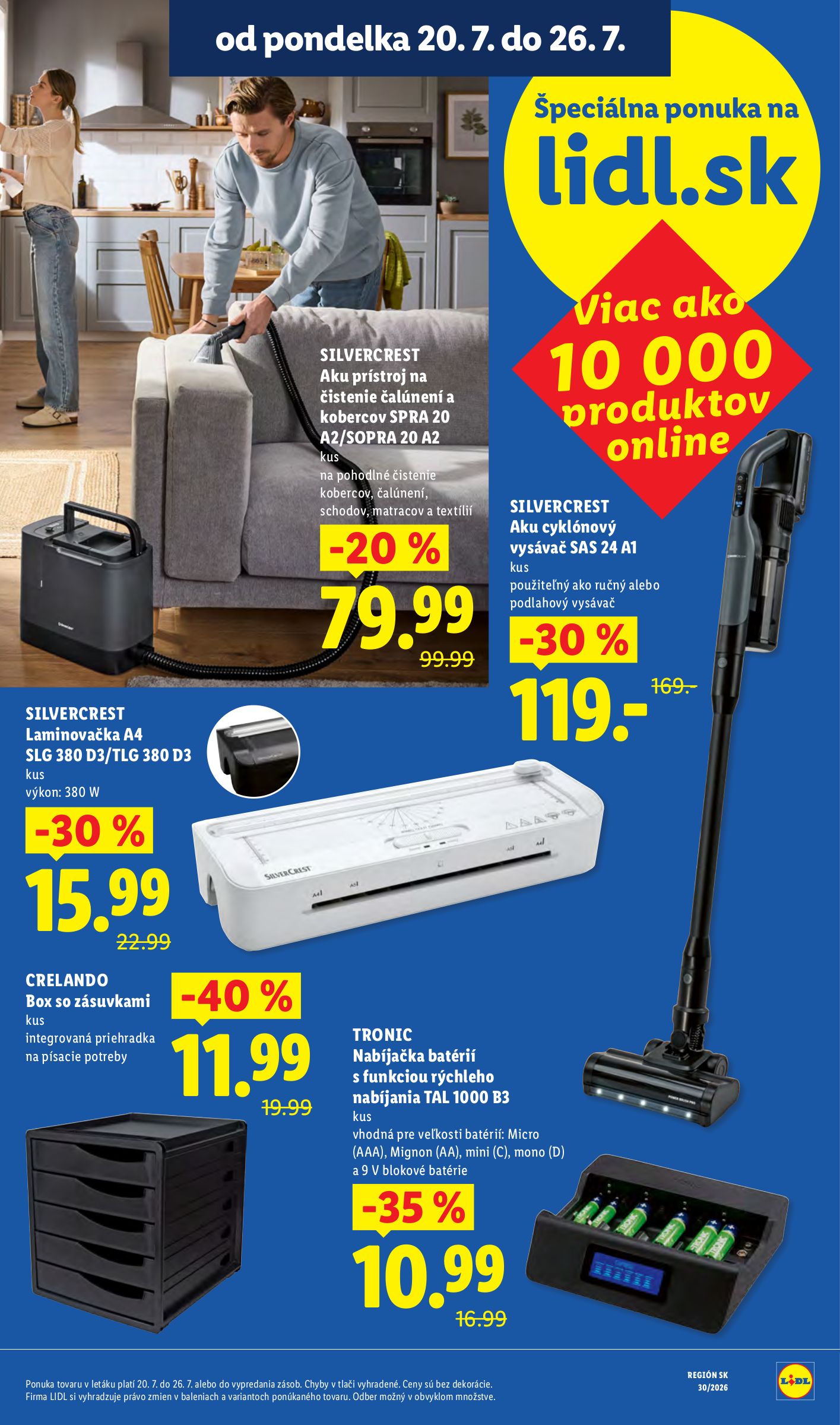 lidl - Aktuálny Lidl leták od pondelka, 20.07.2026 do nedele, 26.07.2026 - page: 8