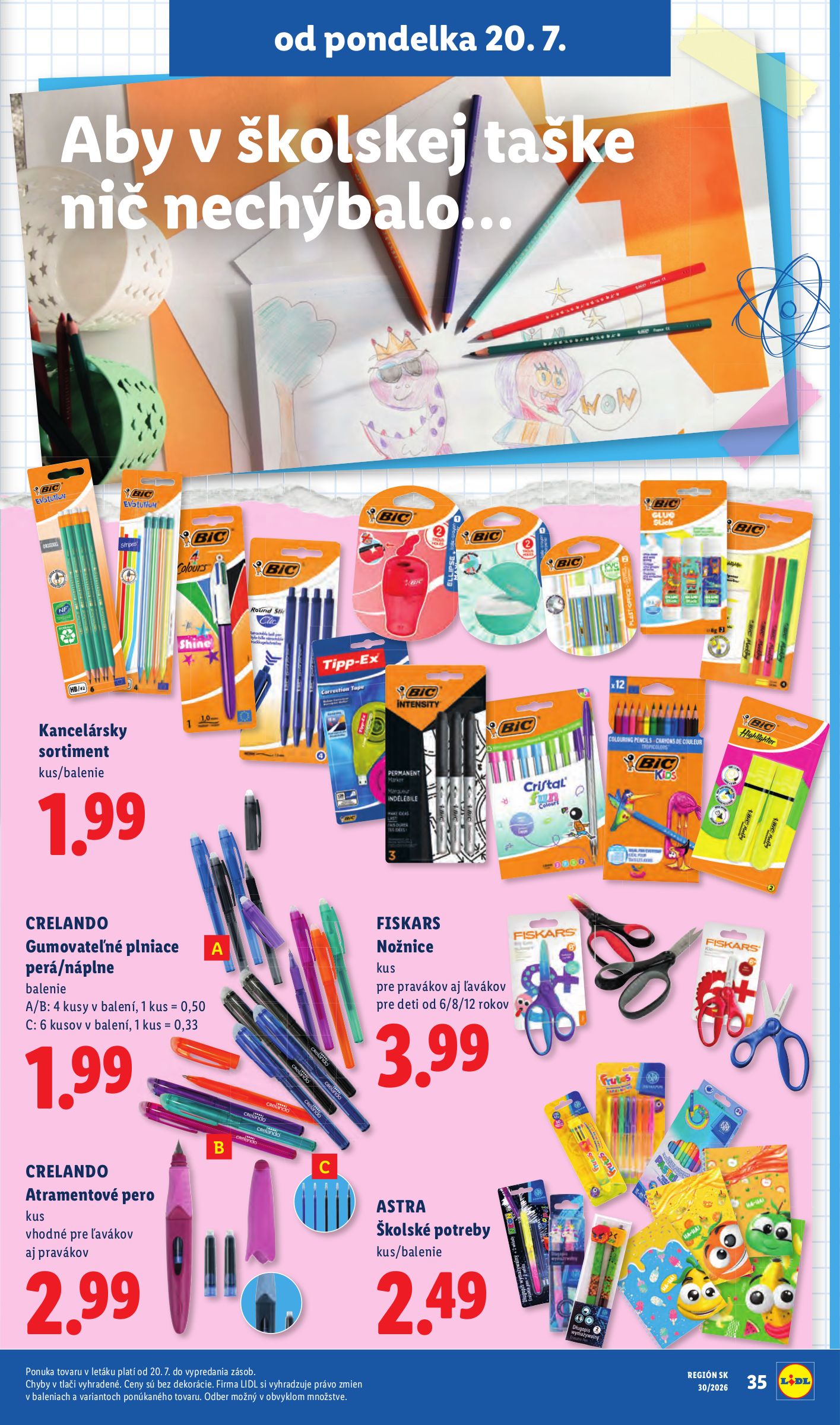 lidl - Aktuálny Lidl leták od pondelka, 20.07.2026 do nedele, 26.07.2026 - page: 93