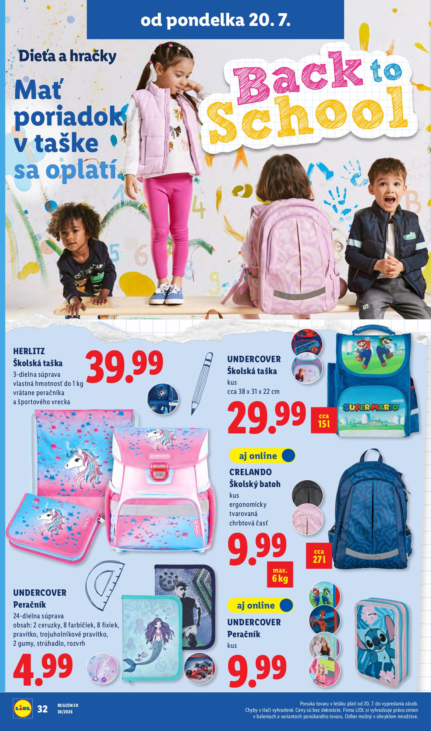 lidl - Aktuálny Lidl leták od pondelka, 20.07.2026 do nedele, 26.07.2026 - page: 88