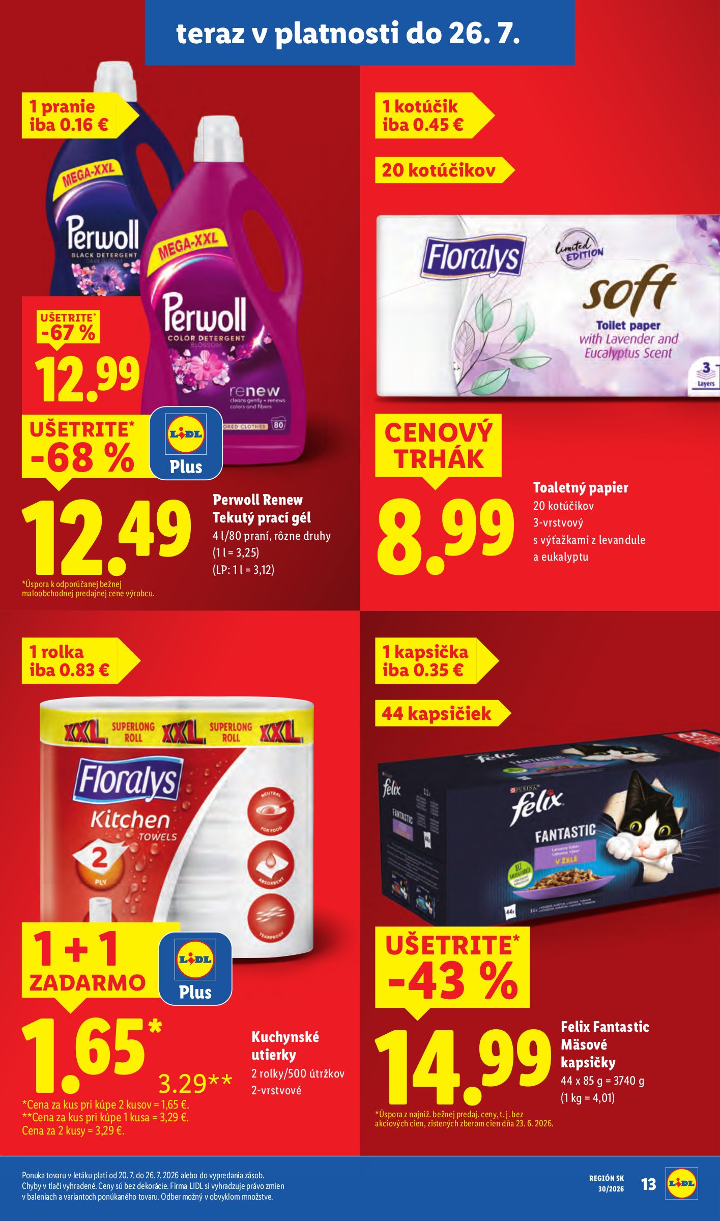 lidl - Aktuálny Lidl leták od pondelka, 20.07.2026 do nedele, 26.07.2026 - page: 25