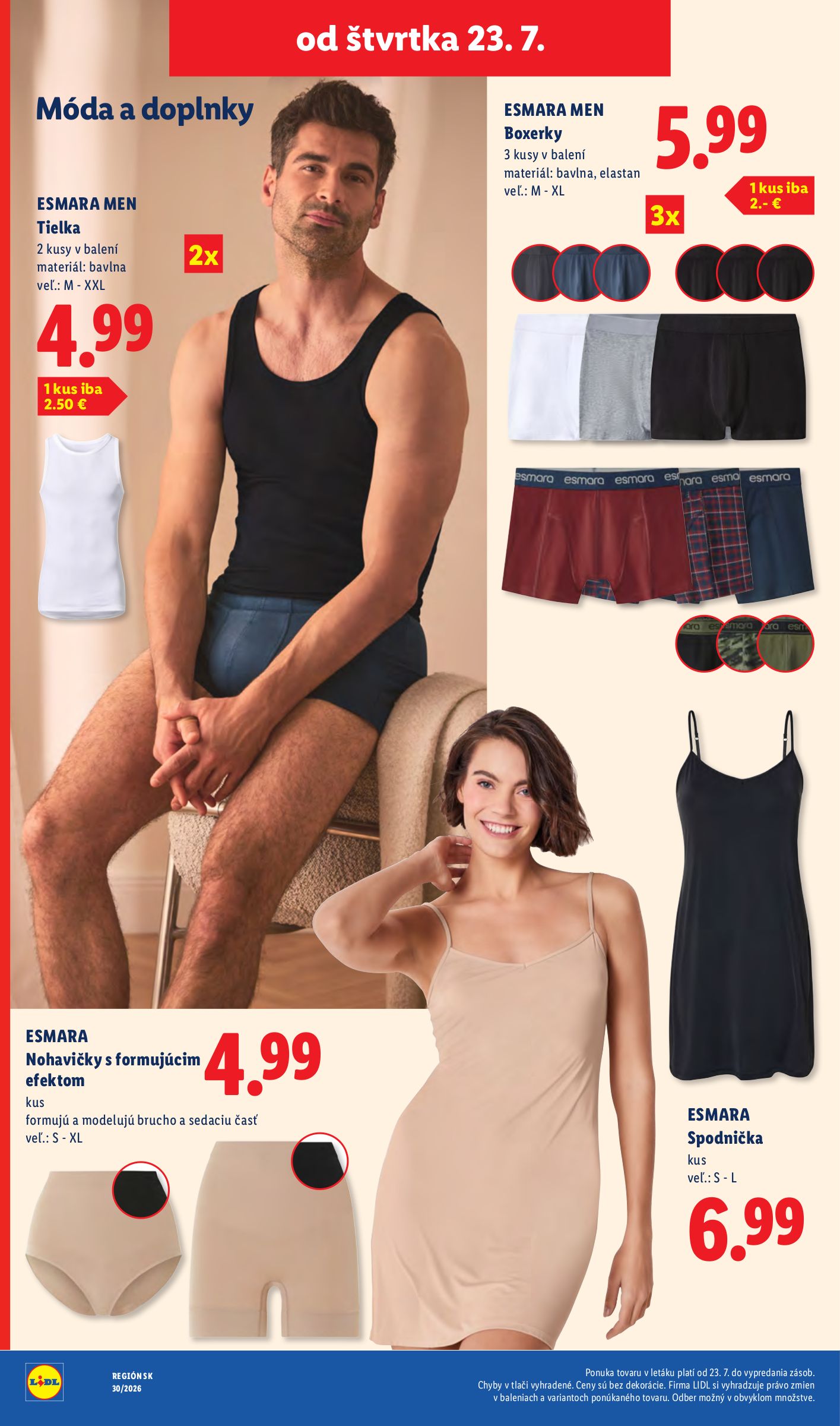 lidl - Aktuálny Lidl leták od pondelka, 20.07.2026 do nedele, 26.07.2026 - page: 84