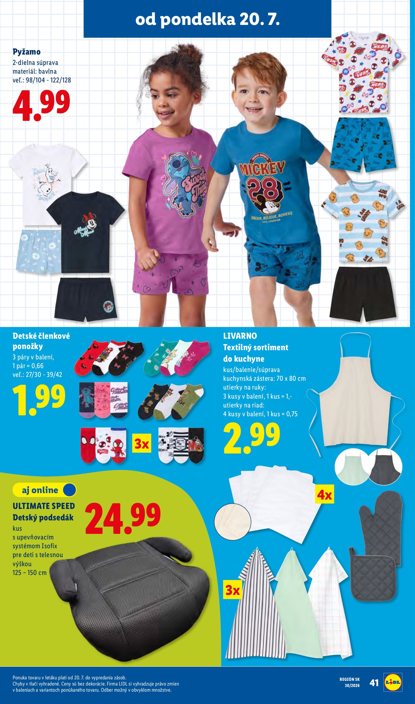 lidl - Aktuálny Lidl leták od pondelka, 20.07.2026 do nedele, 26.07.2026 - page: 101