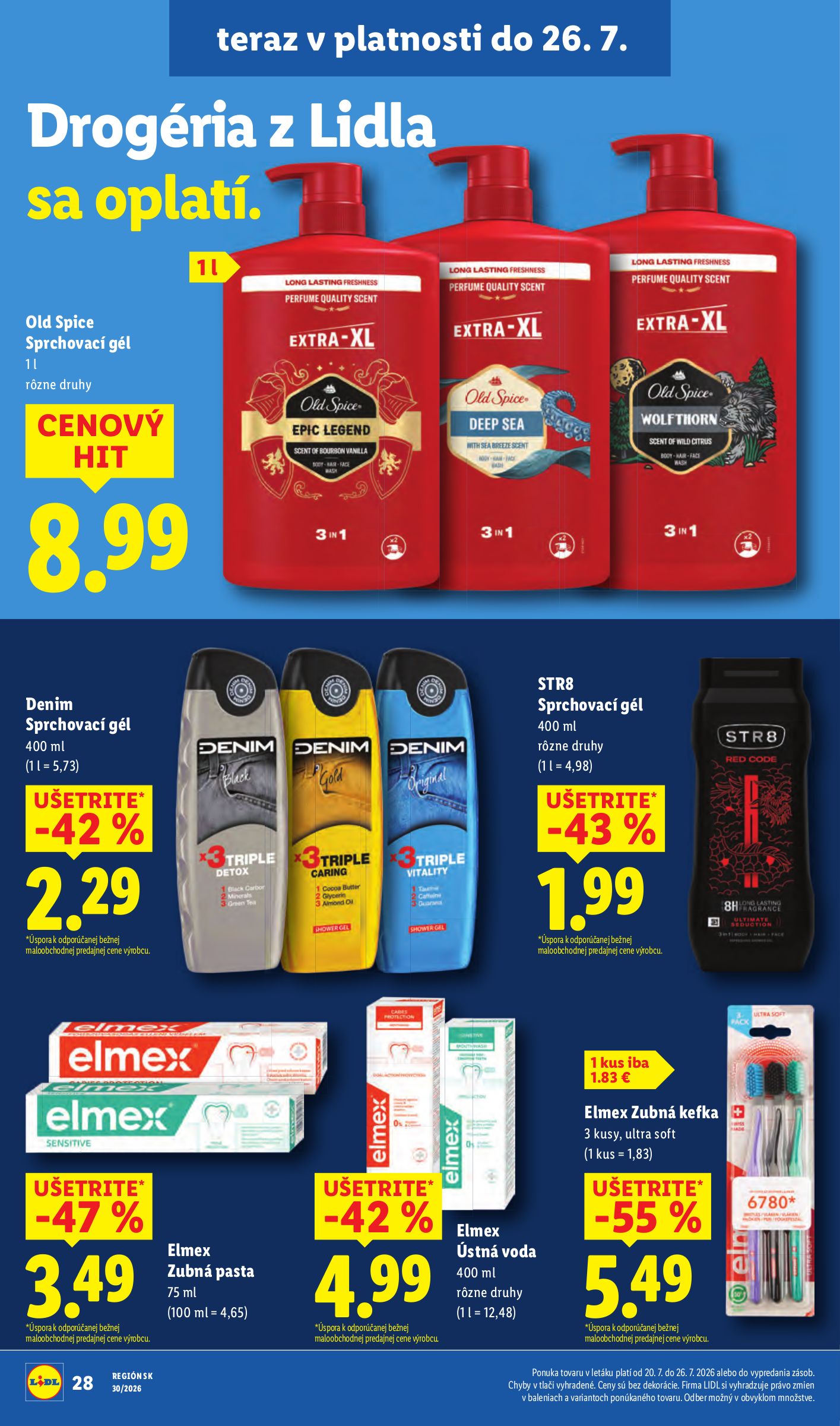 lidl - Aktuálny Lidl leták od pondelka, 20.07.2026 do nedele, 26.07.2026 - page: 68