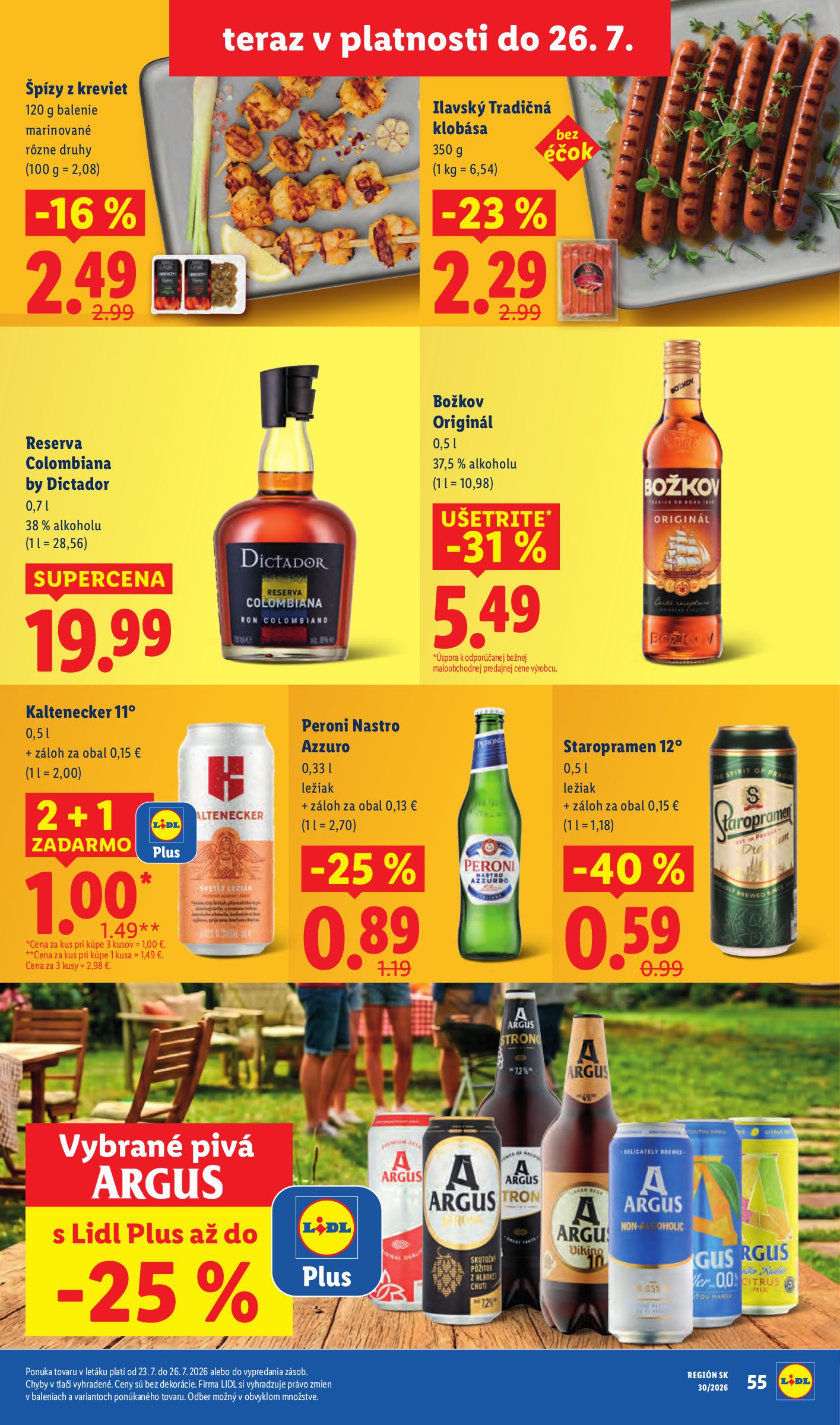 lidl - Aktuálny Lidl leták od pondelka, 20.07.2026 do nedele, 26.07.2026 - page: 28