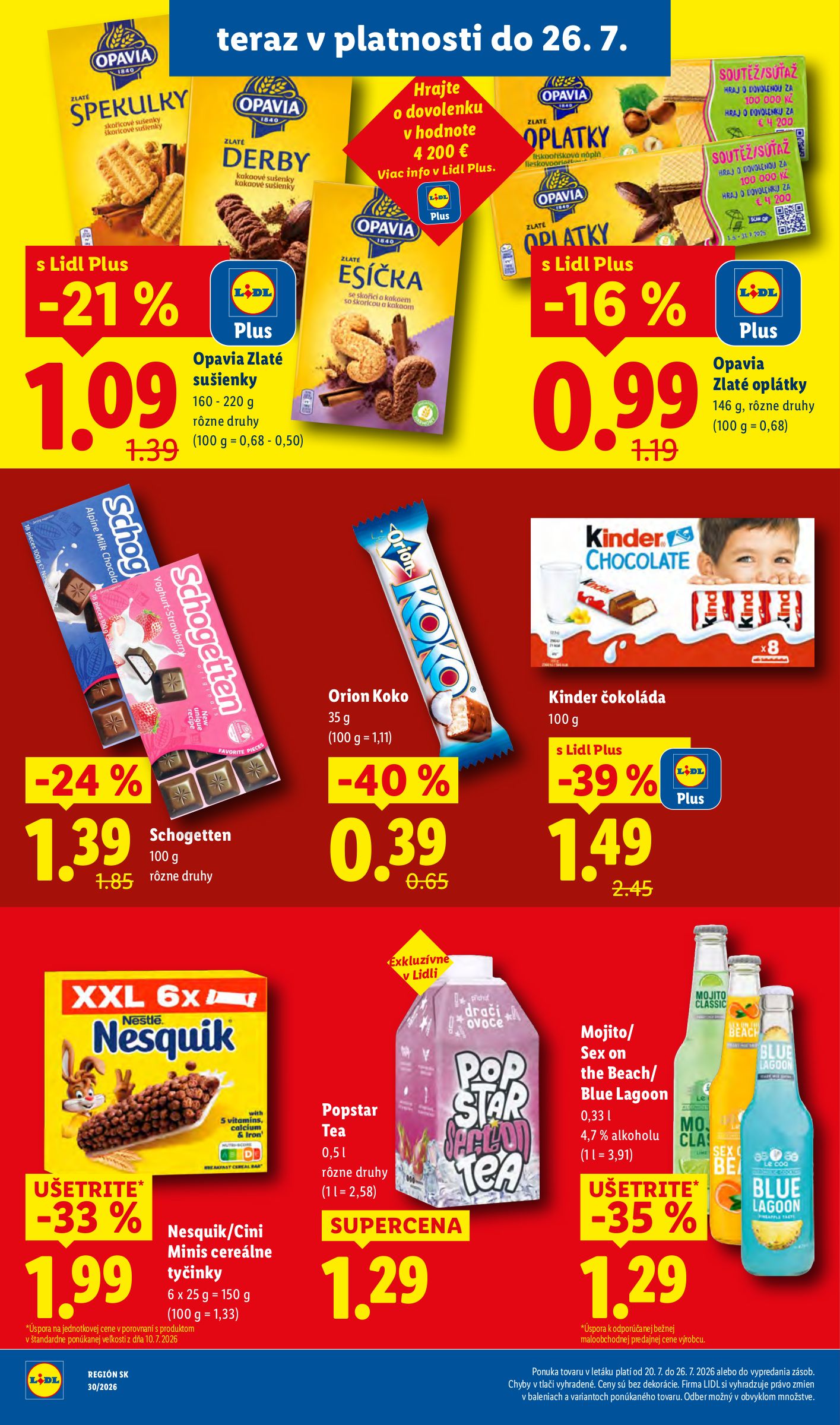 lidl - Aktuálny Lidl leták od pondelka, 20.07.2026 do nedele, 26.07.2026 - page: 66