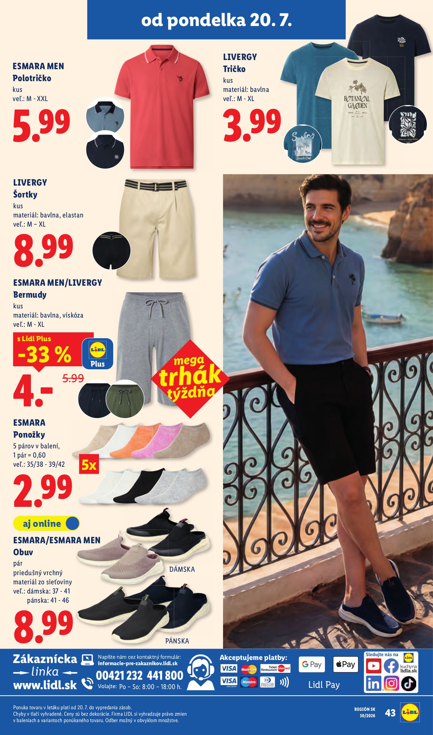 lidl - Aktuálny Lidl leták od pondelka, 20.07.2026 do nedele, 26.07.2026 - page: 103