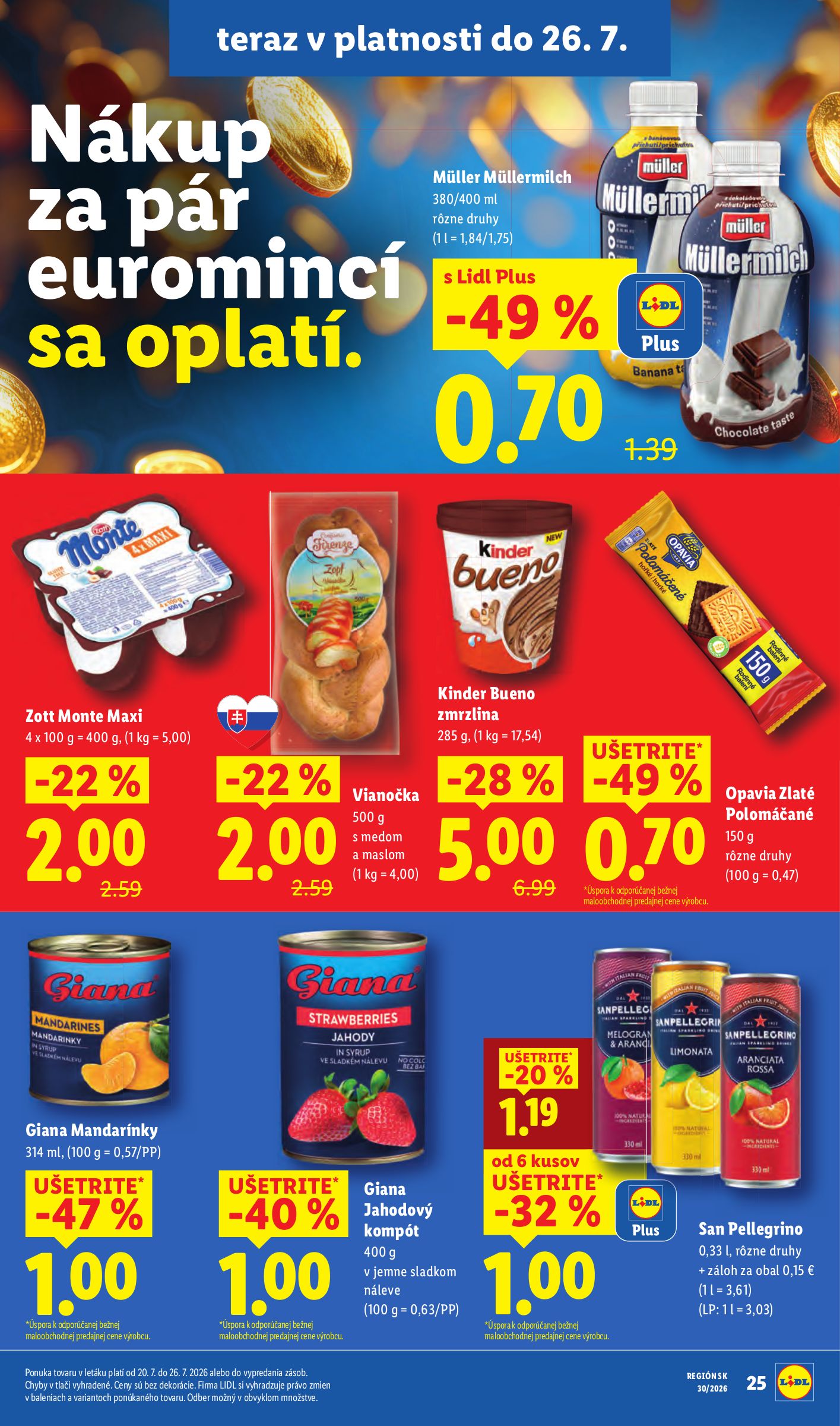 lidl - Aktuálny Lidl leták od pondelka, 20.07.2026 do nedele, 26.07.2026 - page: 67