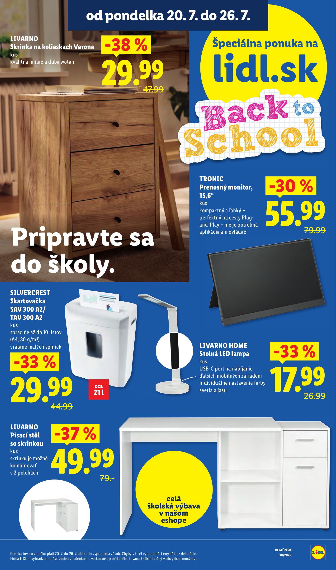 lidl - Aktuálny Lidl leták od pondelka, 20.07.2026 do nedele, 26.07.2026 - page: 7