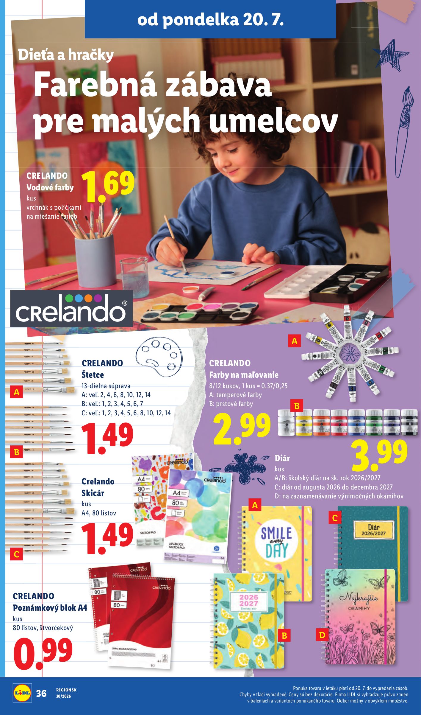 lidl - Aktuálny Lidl leták od pondelka, 20.07.2026 do nedele, 26.07.2026 - page: 96