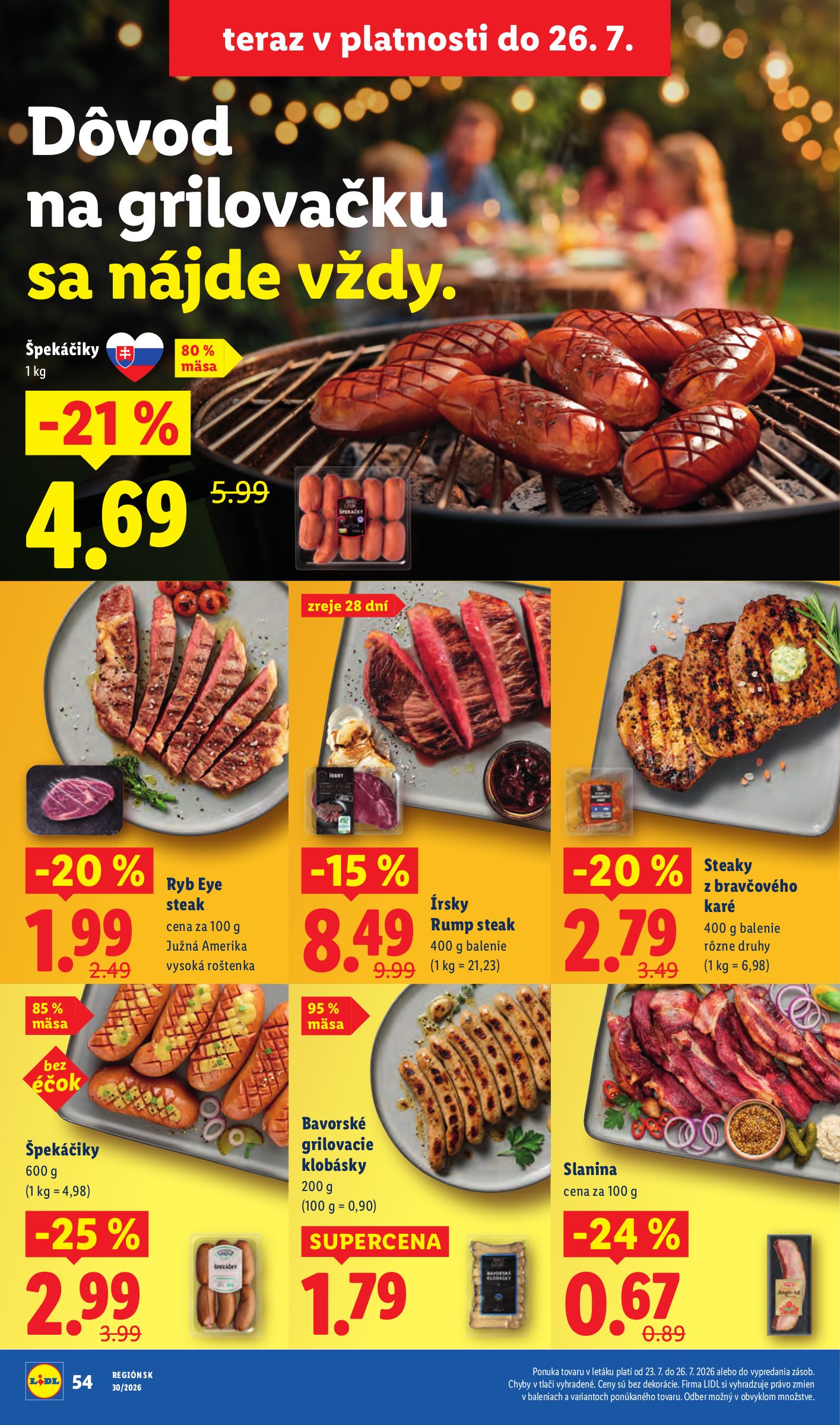 lidl - Aktuálny Lidl leták od pondelka, 20.07.2026 do nedele, 26.07.2026 - page: 27