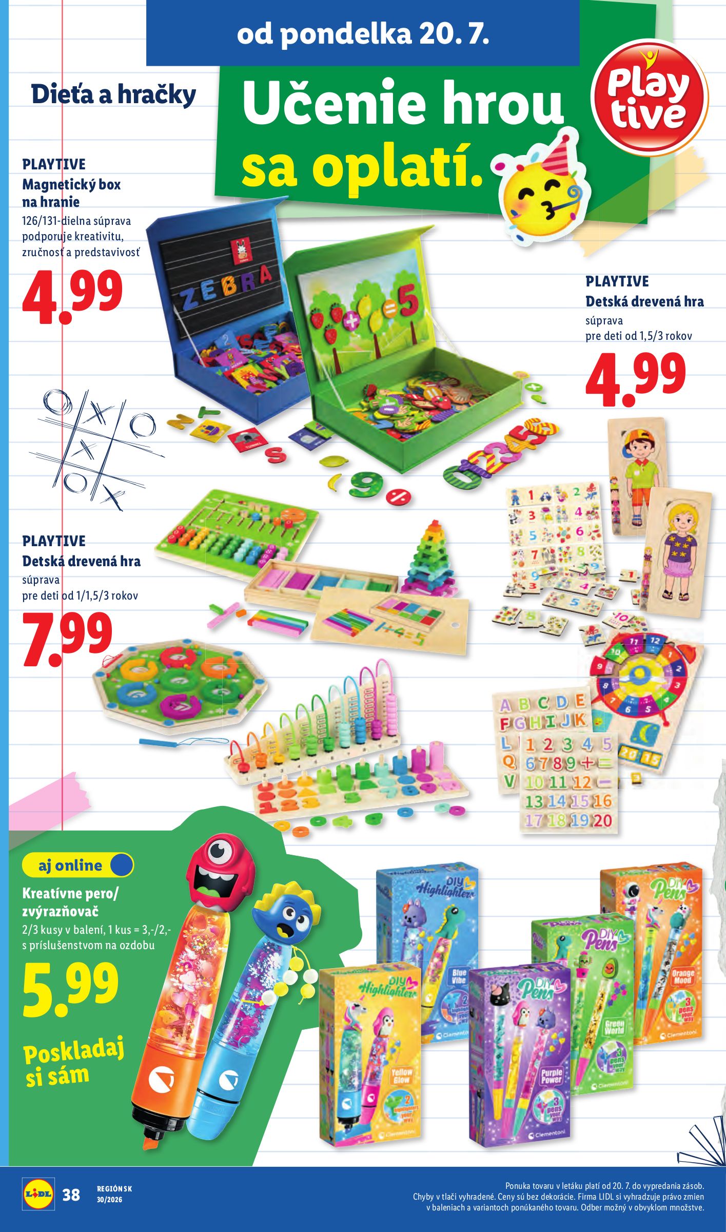 lidl - Aktuálny Lidl leták od pondelka, 20.07.2026 do nedele, 26.07.2026 - page: 98