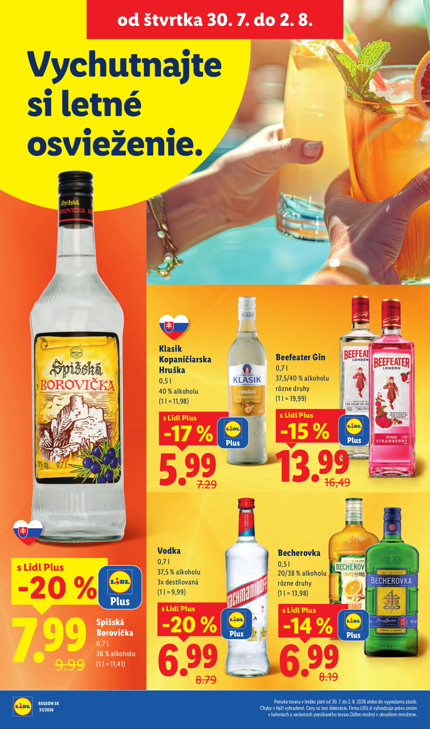 lidl - Nový Lidl leták od pondelka, 27.07.2026 do nedele, 02.08.2026 - page: 70
