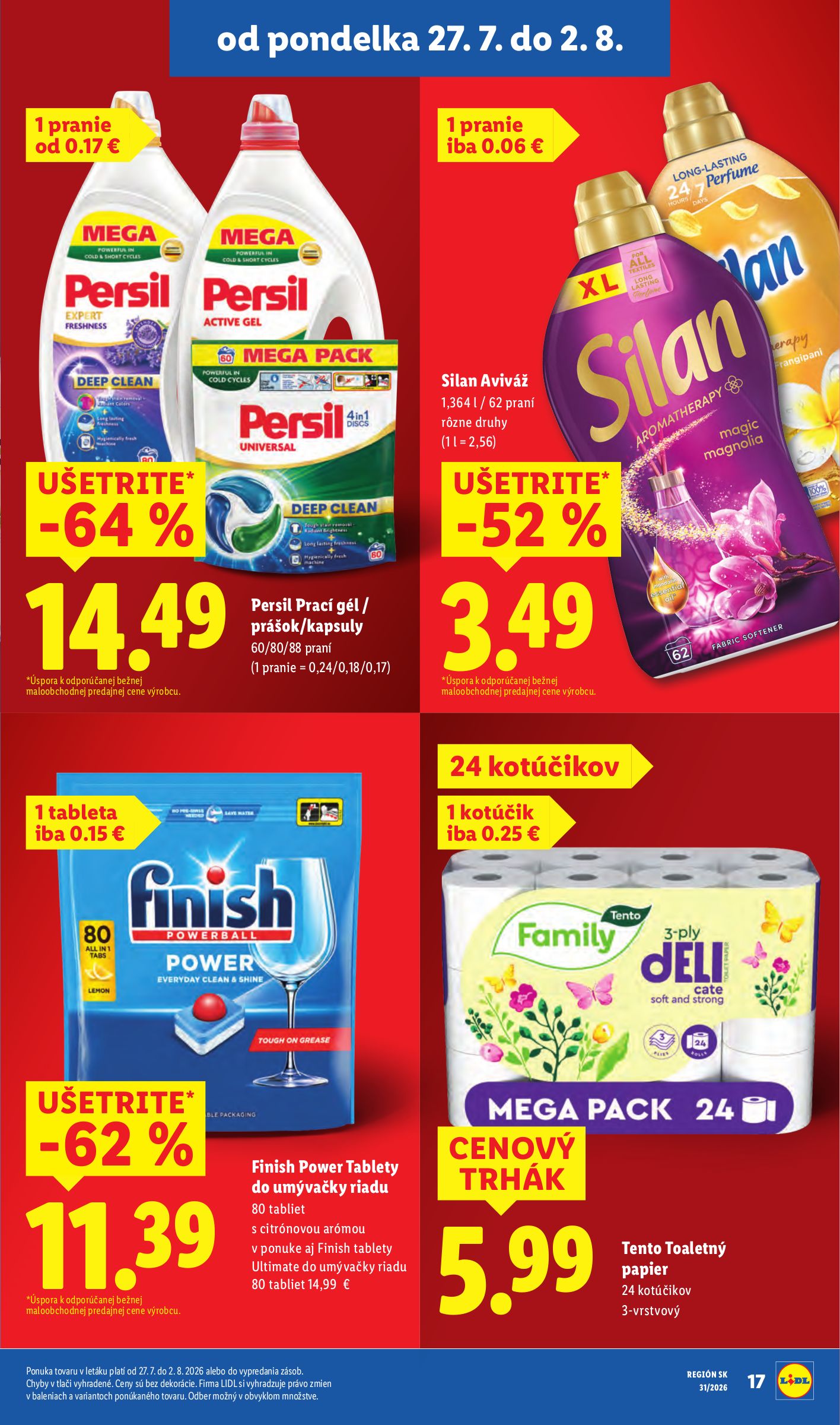 lidl - Nový Lidl leták od pondelka, 27.07.2026 do nedele, 02.08.2026 - page: 22