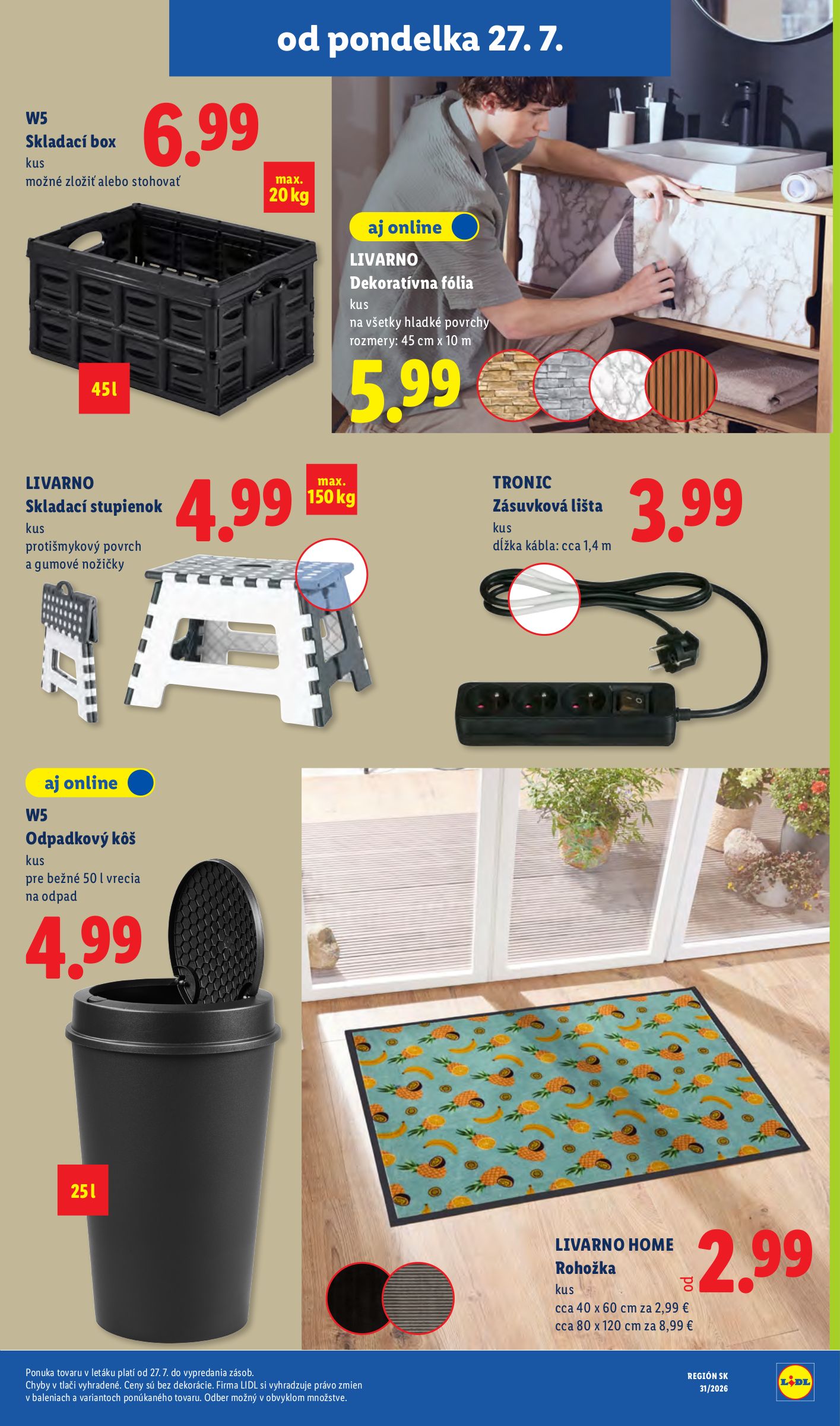 lidl - Nový Lidl leták od pondelka, 27.07.2026 do nedele, 02.08.2026 - page: 55