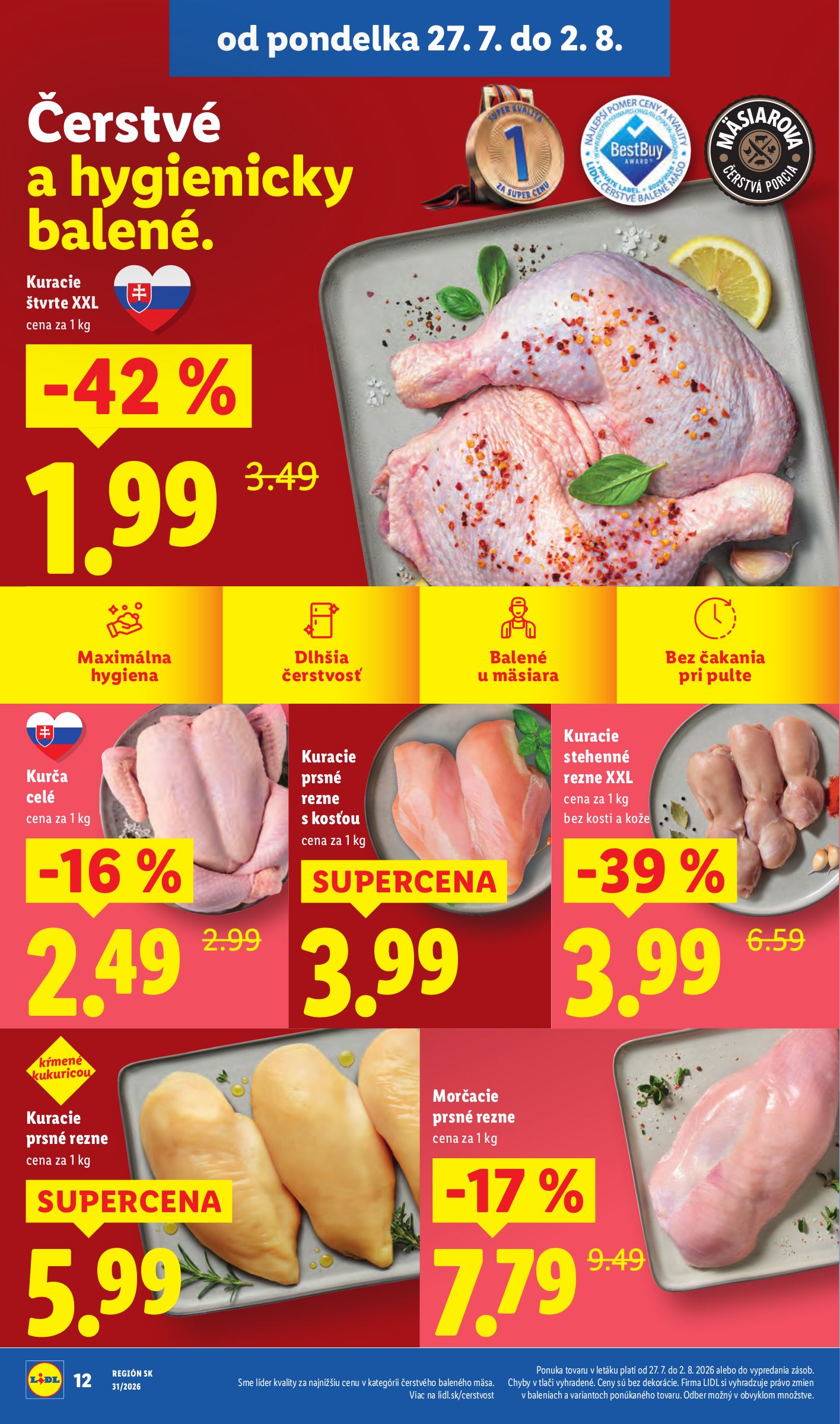 lidl - Nový Lidl leták od pondelka, 27.07.2026 do nedele, 02.08.2026 - page: 14