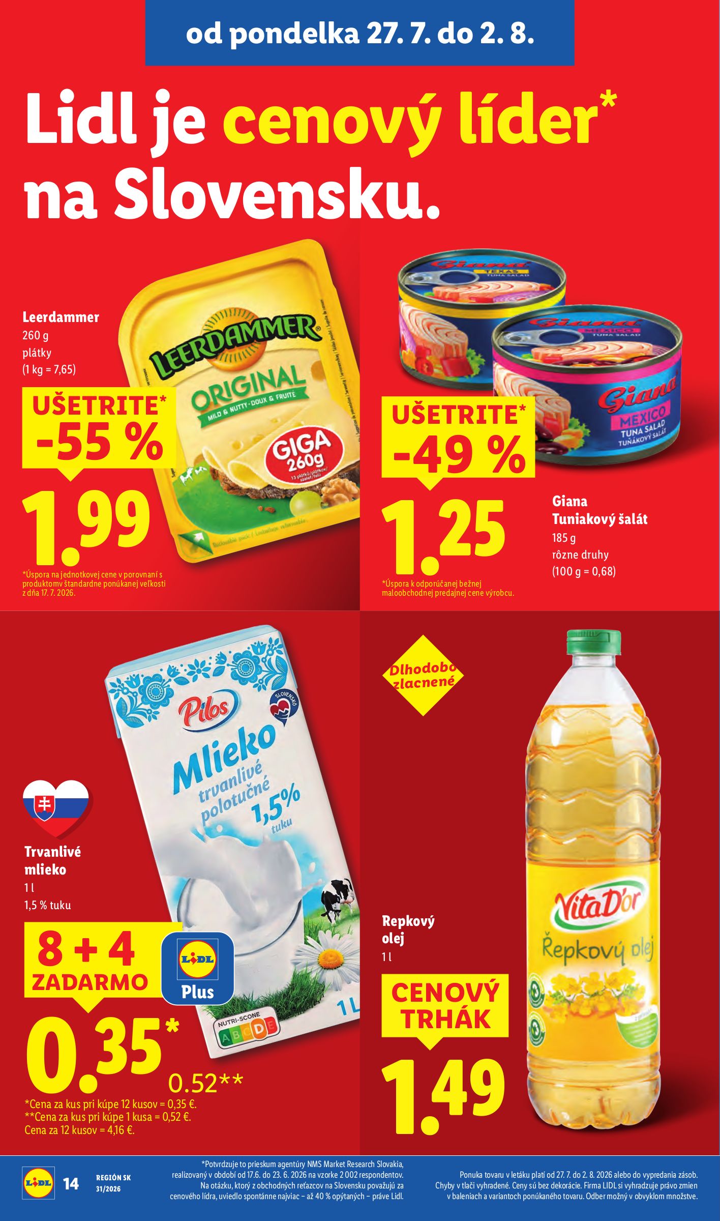 lidl - Nový Lidl leták od pondelka, 27.07.2026 do nedele, 02.08.2026 - page: 19