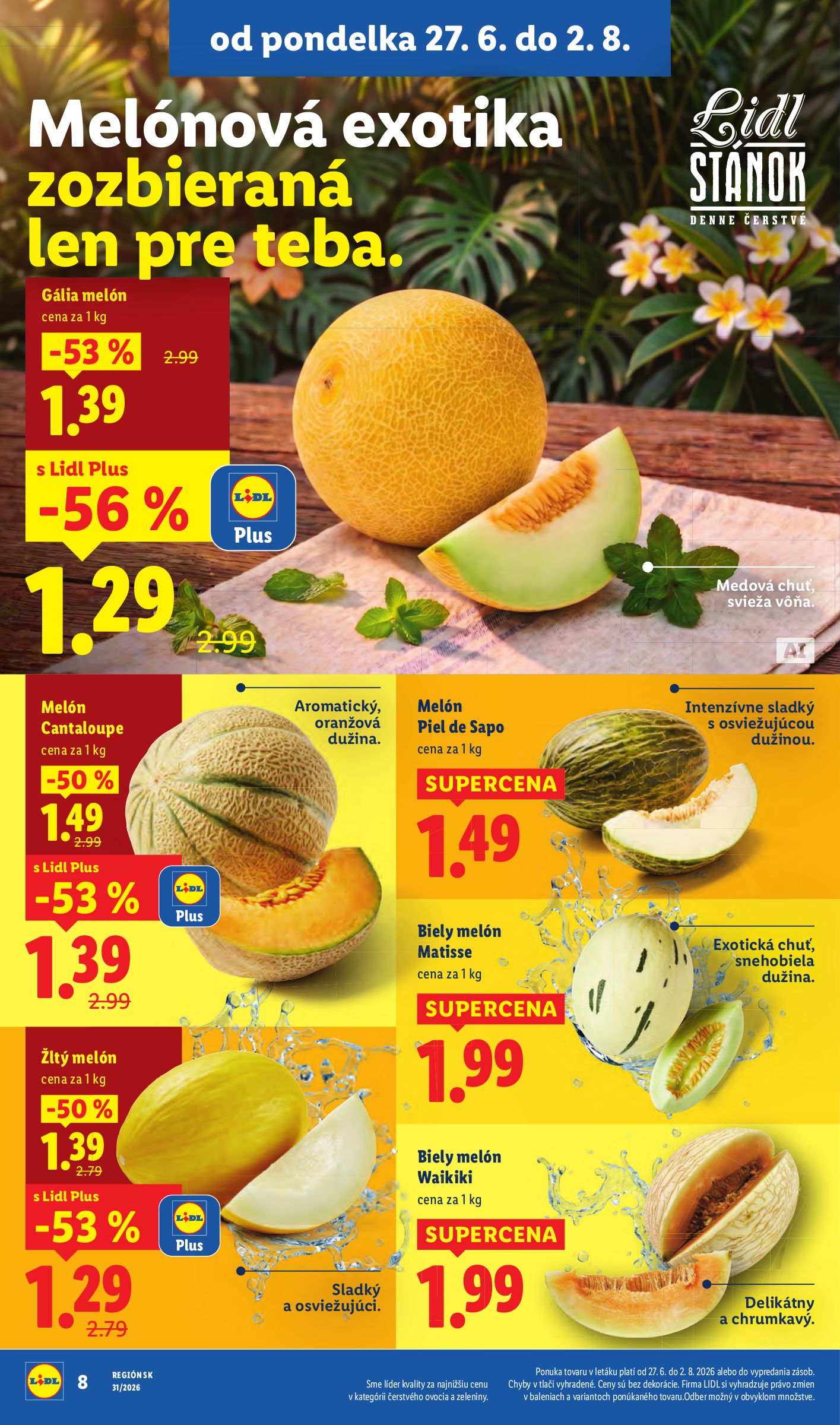 lidl - Nový Lidl leták od pondelka, 27.07.2026 do nedele, 02.08.2026 - page: 12