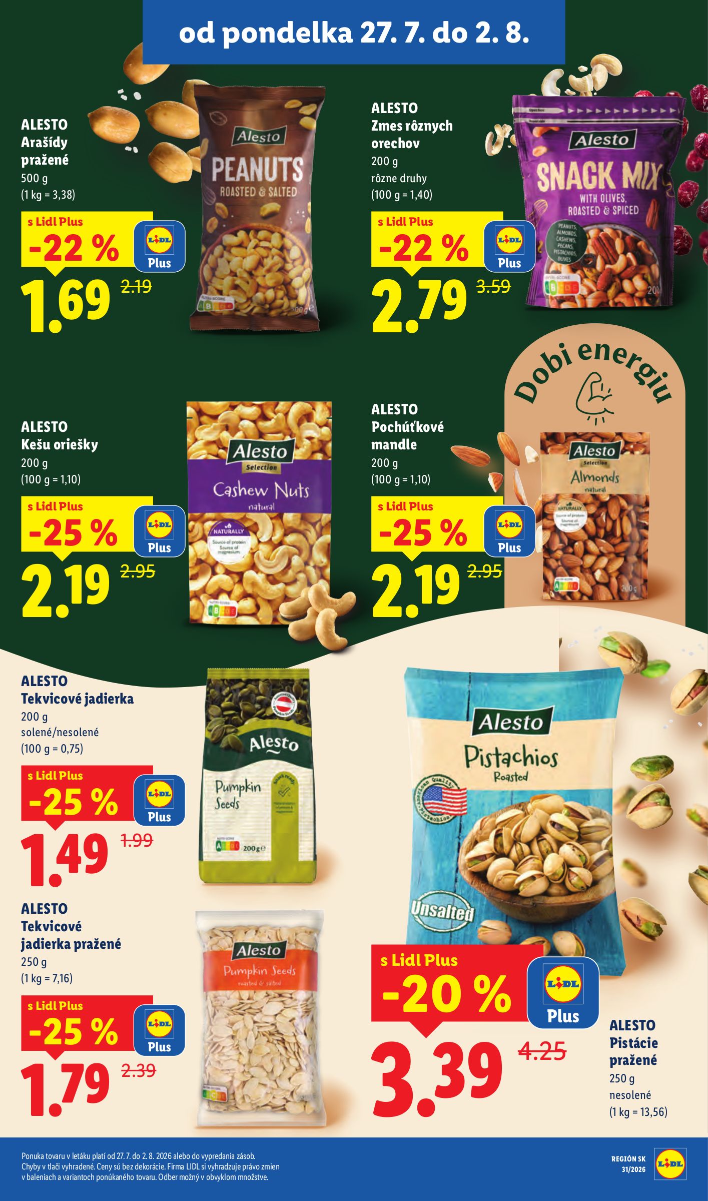 lidl - Nový Lidl leták od pondelka, 27.07.2026 do nedele, 02.08.2026 - page: 25