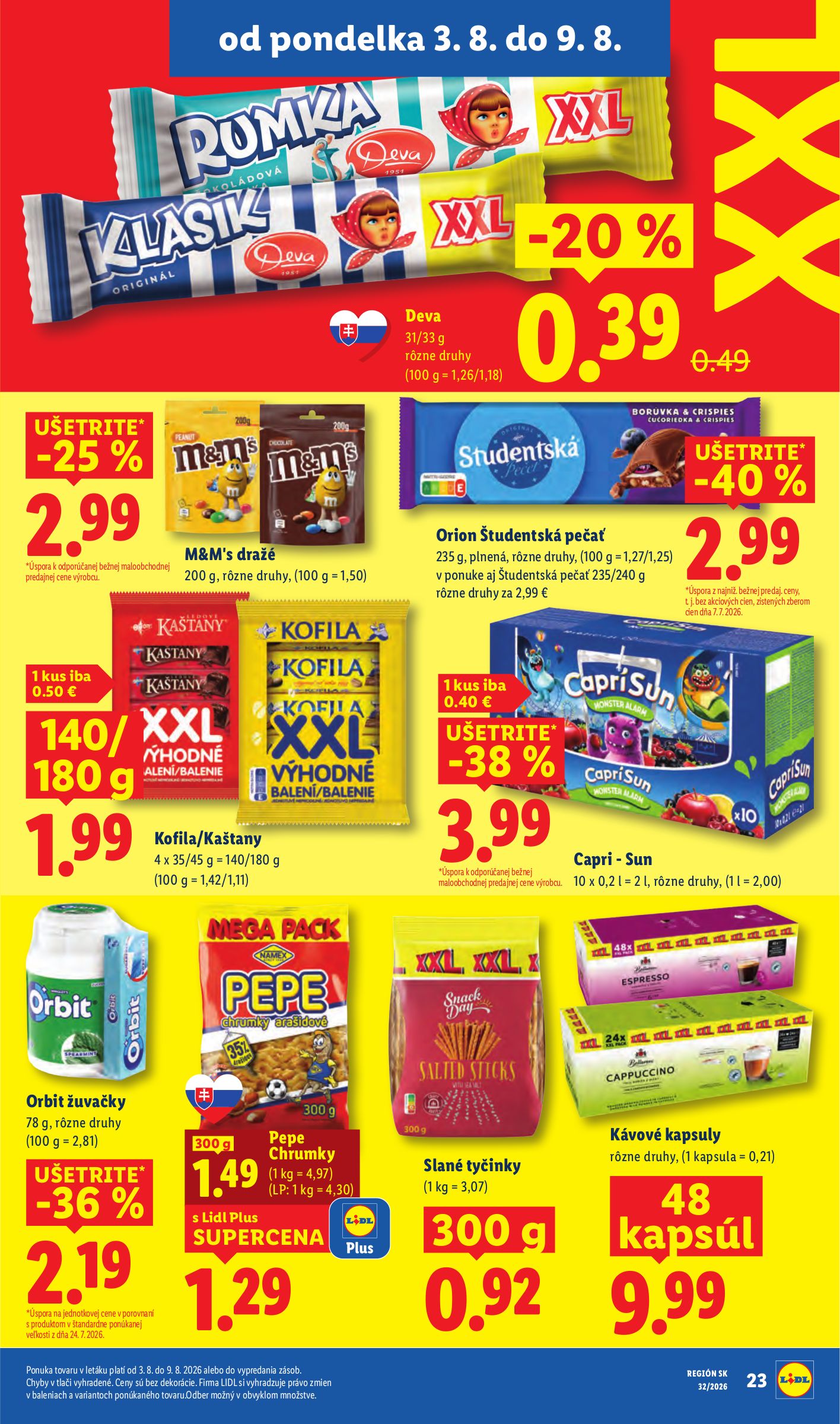 lidl - Nový Lidl leták od pondelka, 03.08.2026 do nedele, 09.08.2026 - page: 31