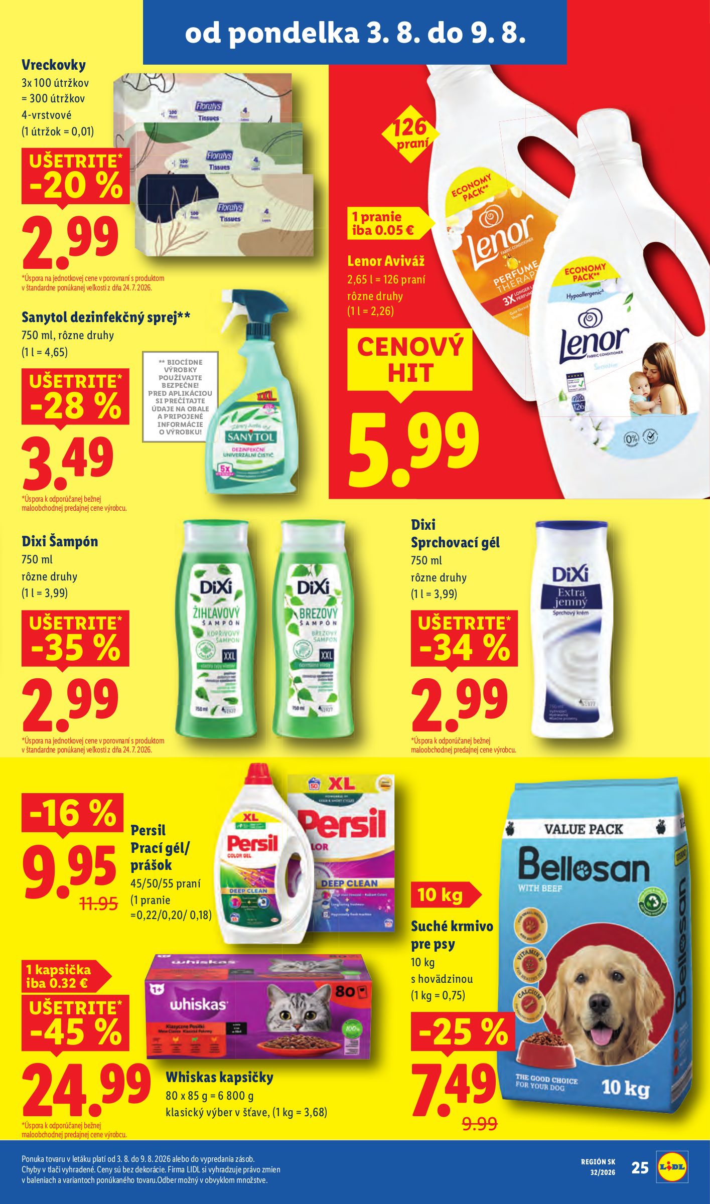 lidl - Nový Lidl leták od pondelka, 03.08.2026 do nedele, 09.08.2026 - page: 34