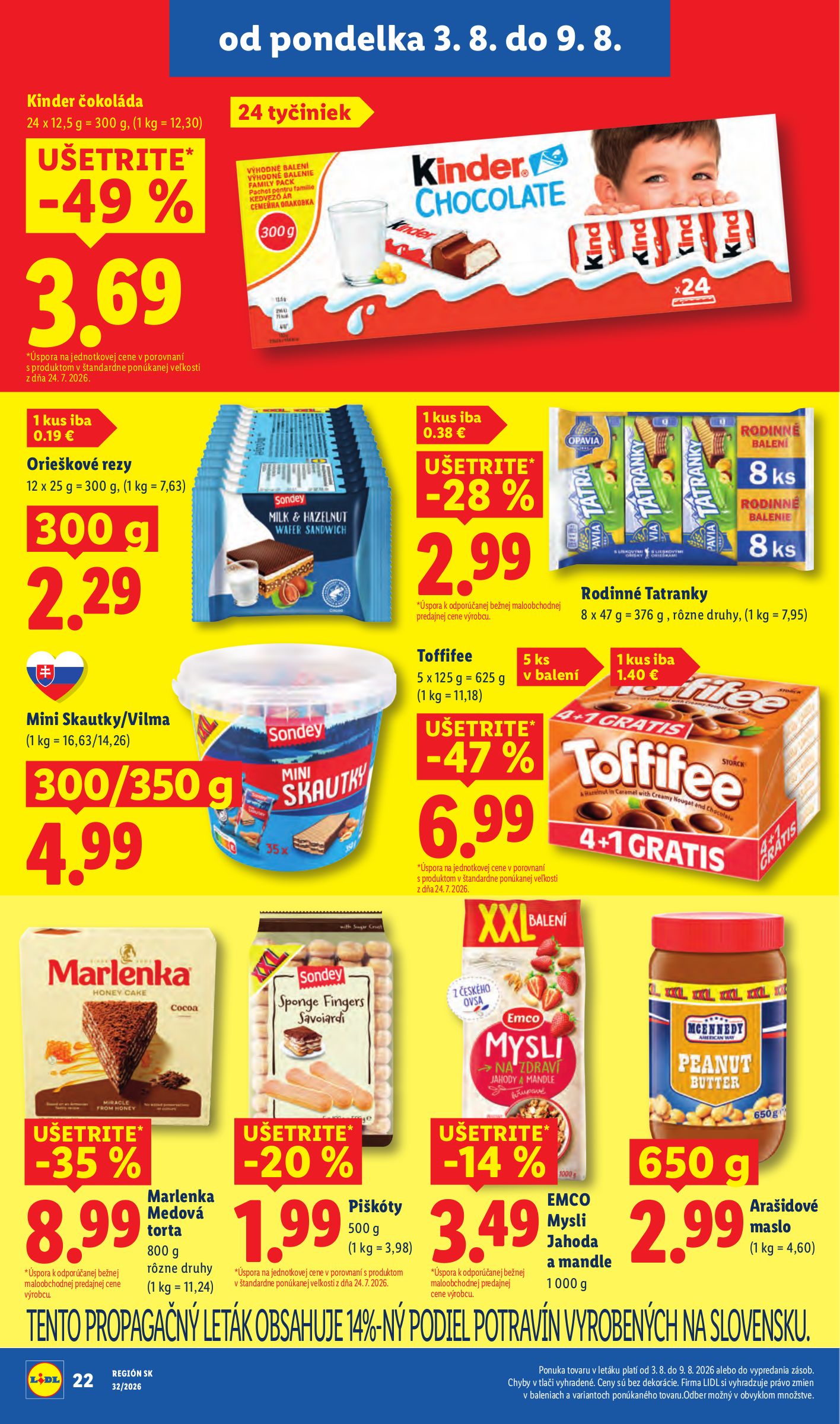 lidl - Nový Lidl leták od pondelka, 03.08.2026 do nedele, 09.08.2026 - page: 30
