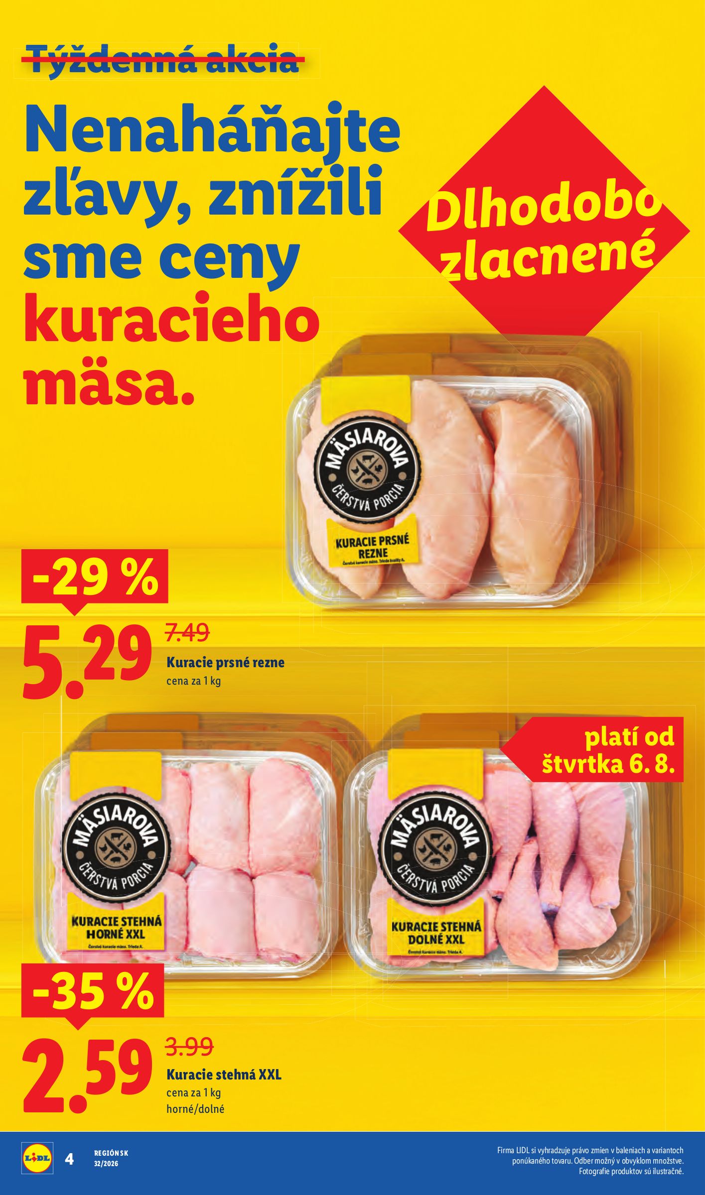 lidl - Nový Lidl leták od pondelka, 03.08.2026 do nedele, 09.08.2026 - page: 6
