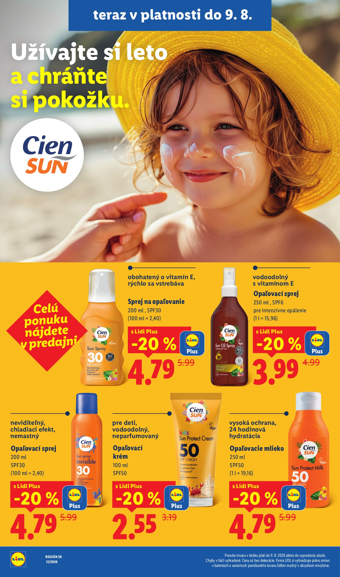 lidl - Nový Lidl leták od pondelka, 03.08.2026 do nedele, 09.08.2026 - page: 77