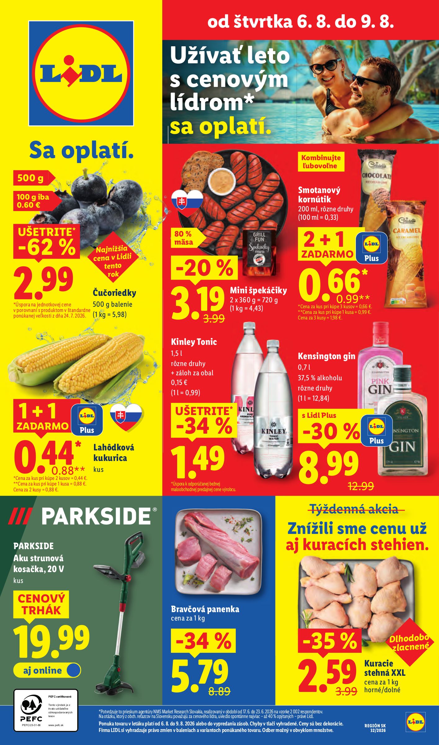 lidl - Nový Lidl leták od pondelka, 03.08.2026 do nedele, 09.08.2026 - page: 64