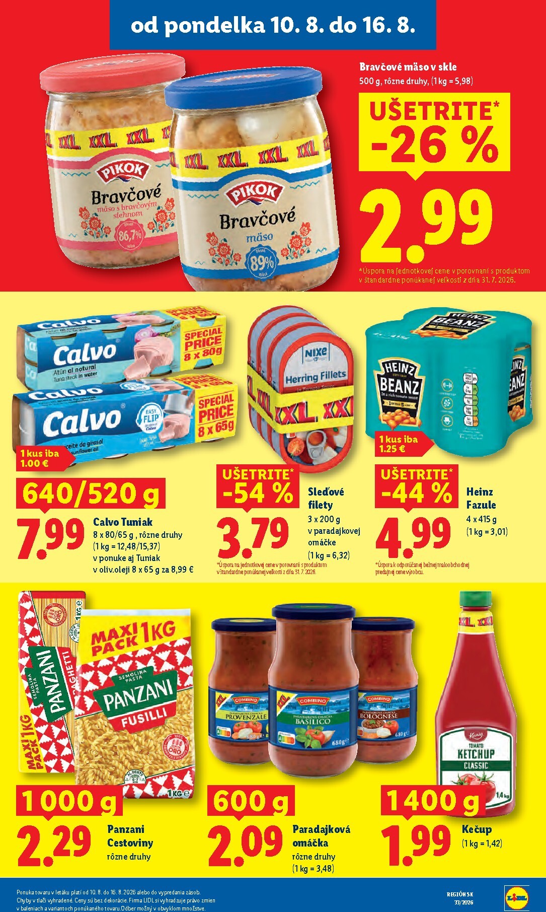 lidl - Nový Lidl leták od pondelka, 10.08.2026 do nedele, 16.08.2026 - page: 31